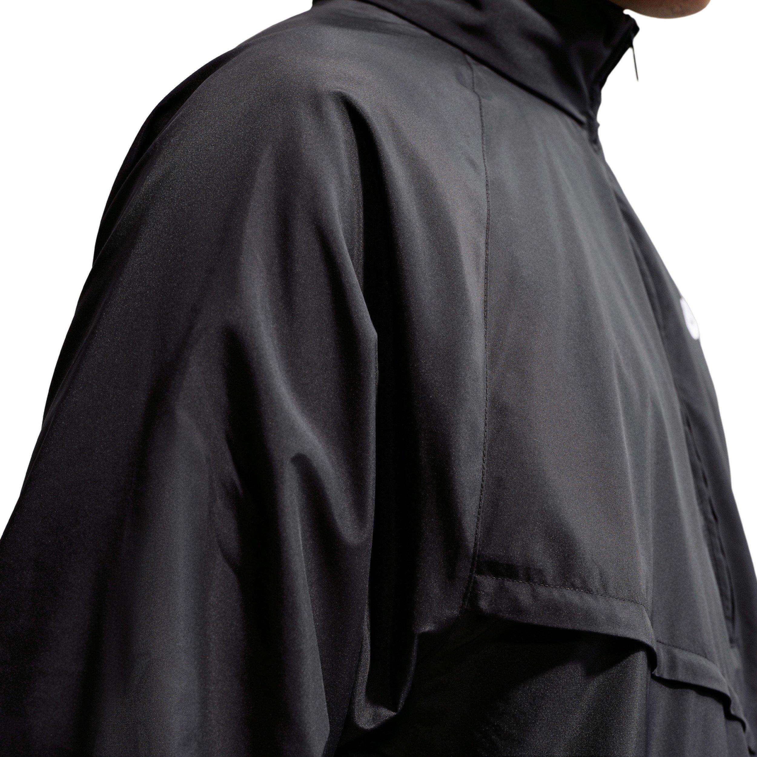 Nike Men's Windrunner Lightweight Half-Zip Jacket - BLACK Thumbnail View 7