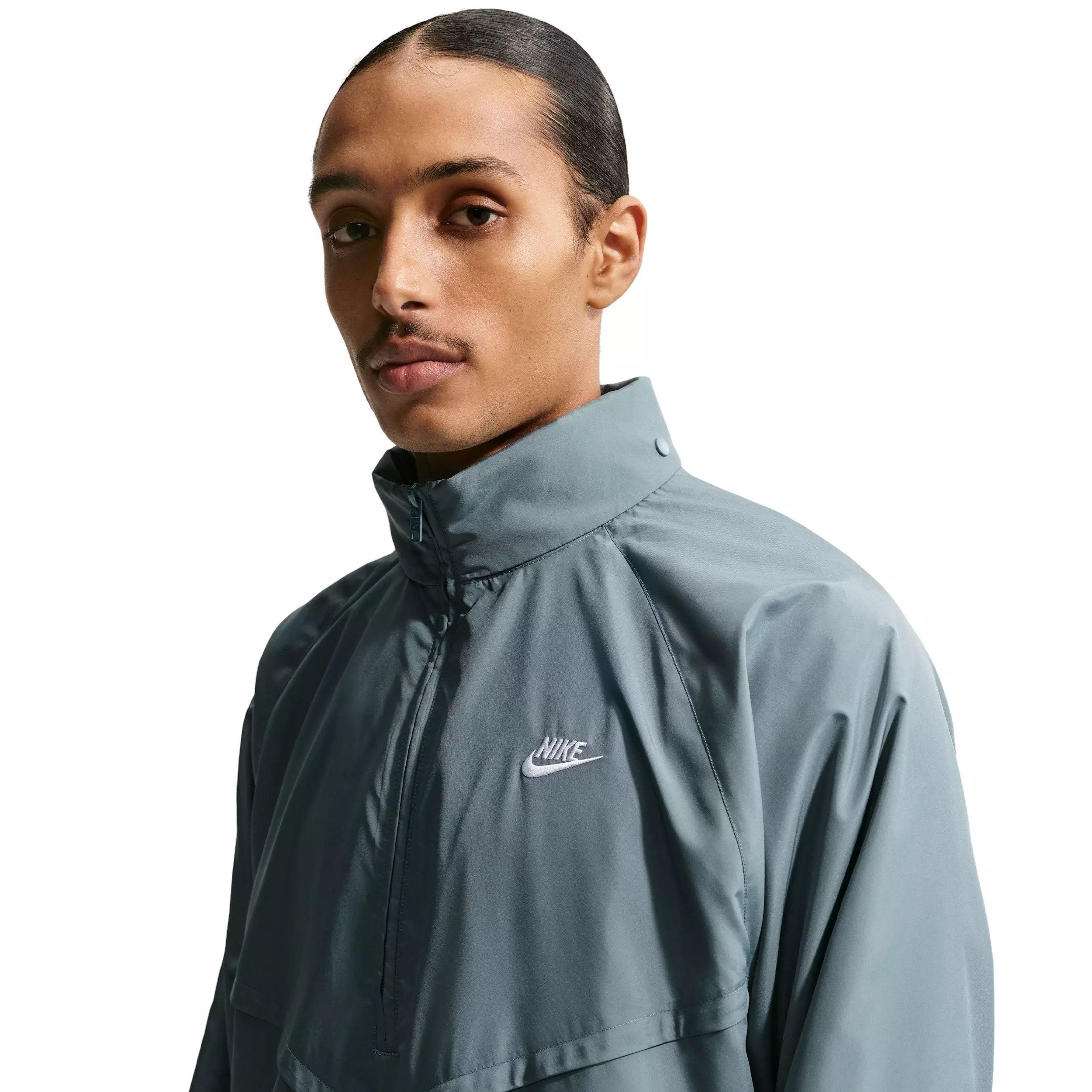 Nike Men's Windrunner Lightweight Half-Zip Jacket - MINERAL SLATE