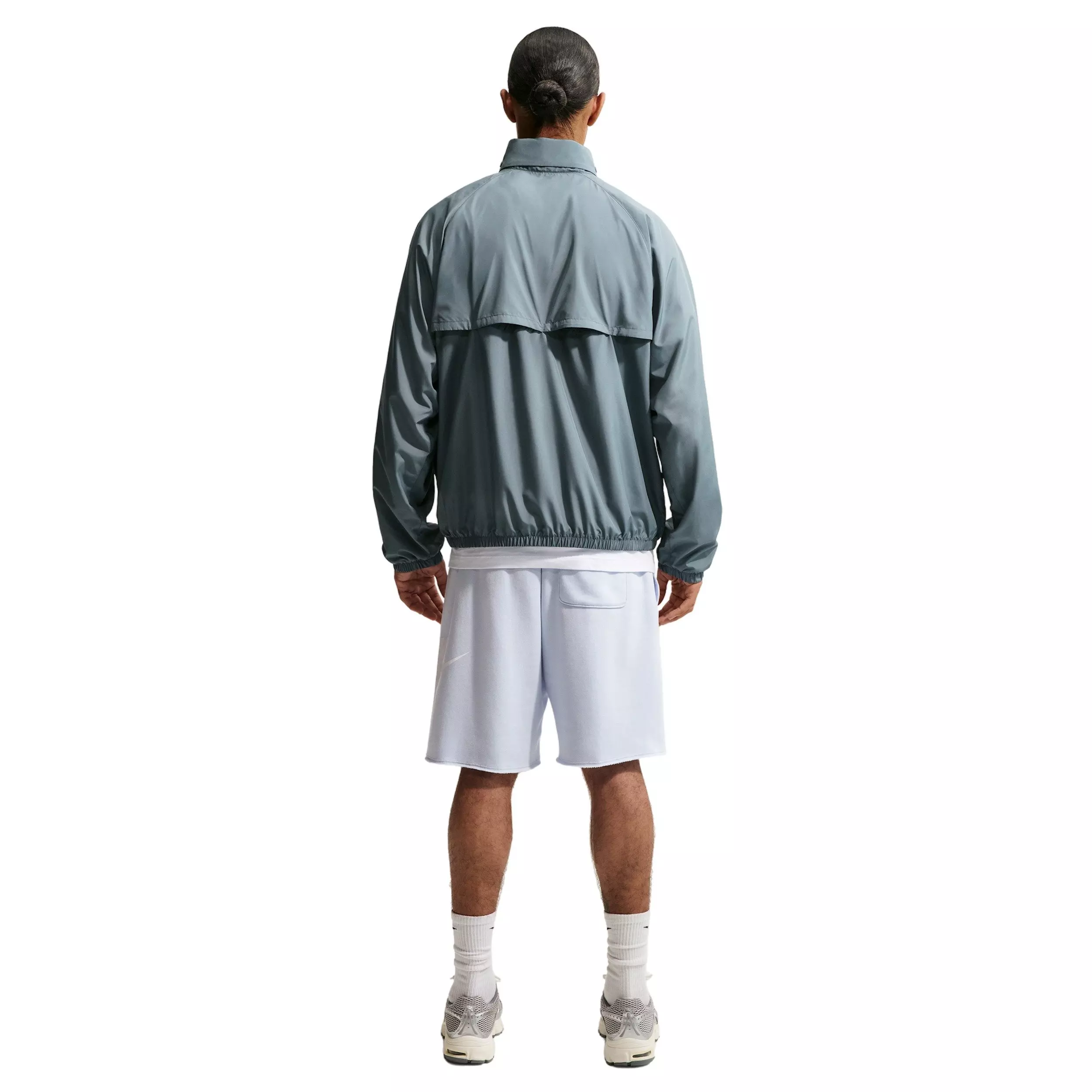 Nike Men's Windrunner Lightweight Half-Zip Jacket - MINERAL SLATE