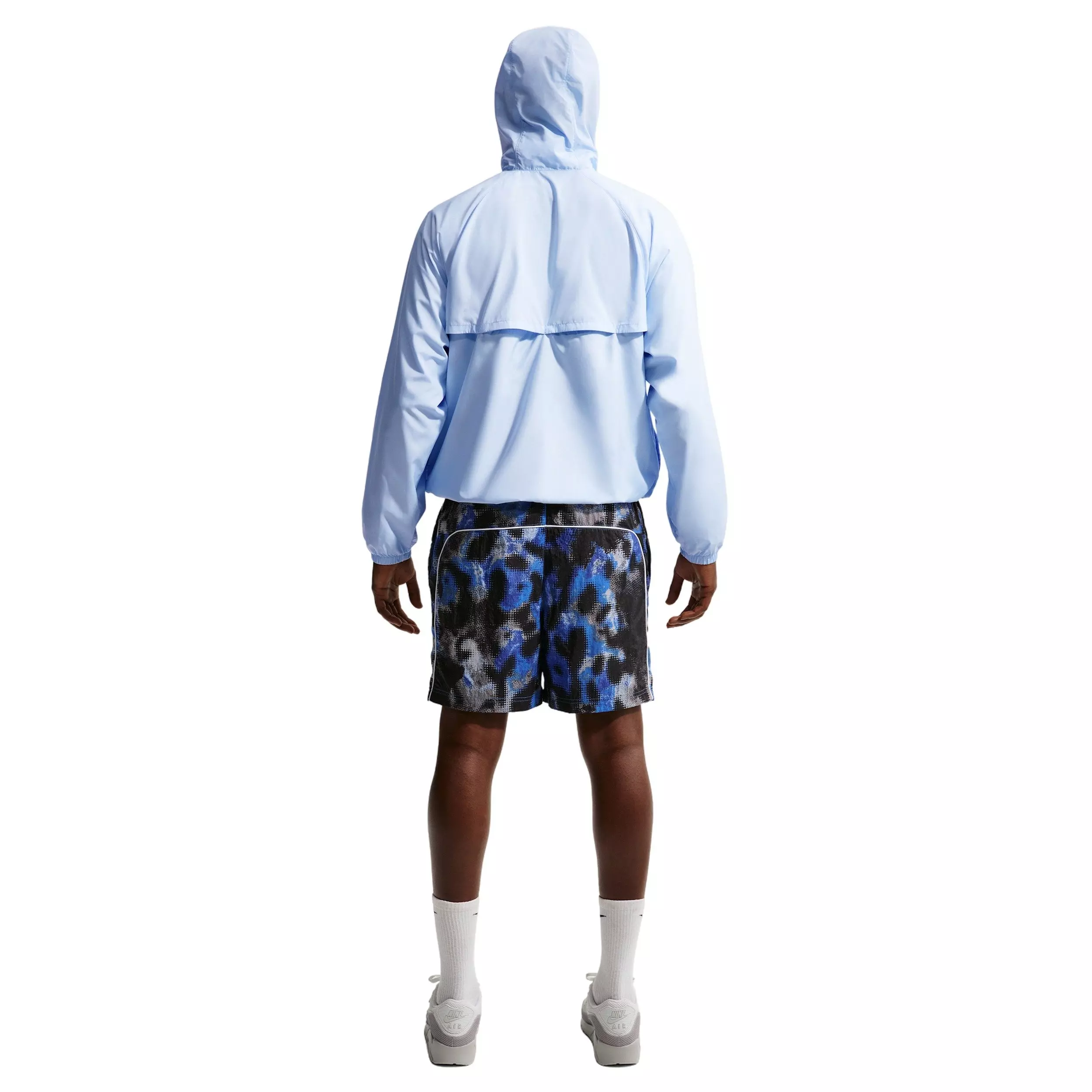 Nike Men's Windrunner Lightweight Half-Zip Jacket - BLUE