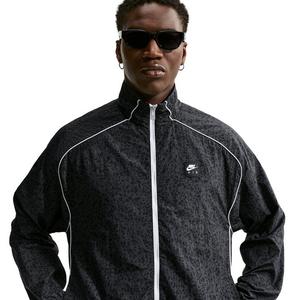Nike Men's Air Woven AOP Jacket - DK BLUE
