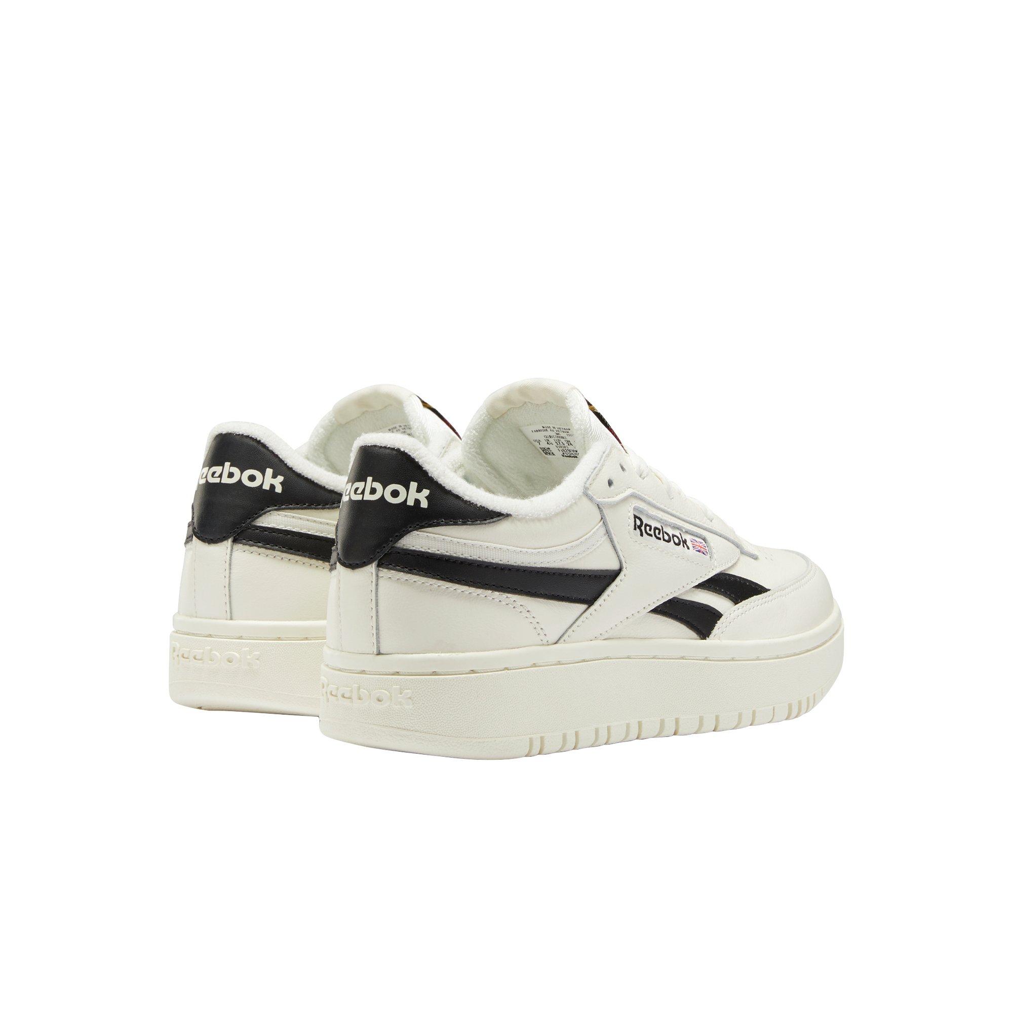 Reebok club sale c white black