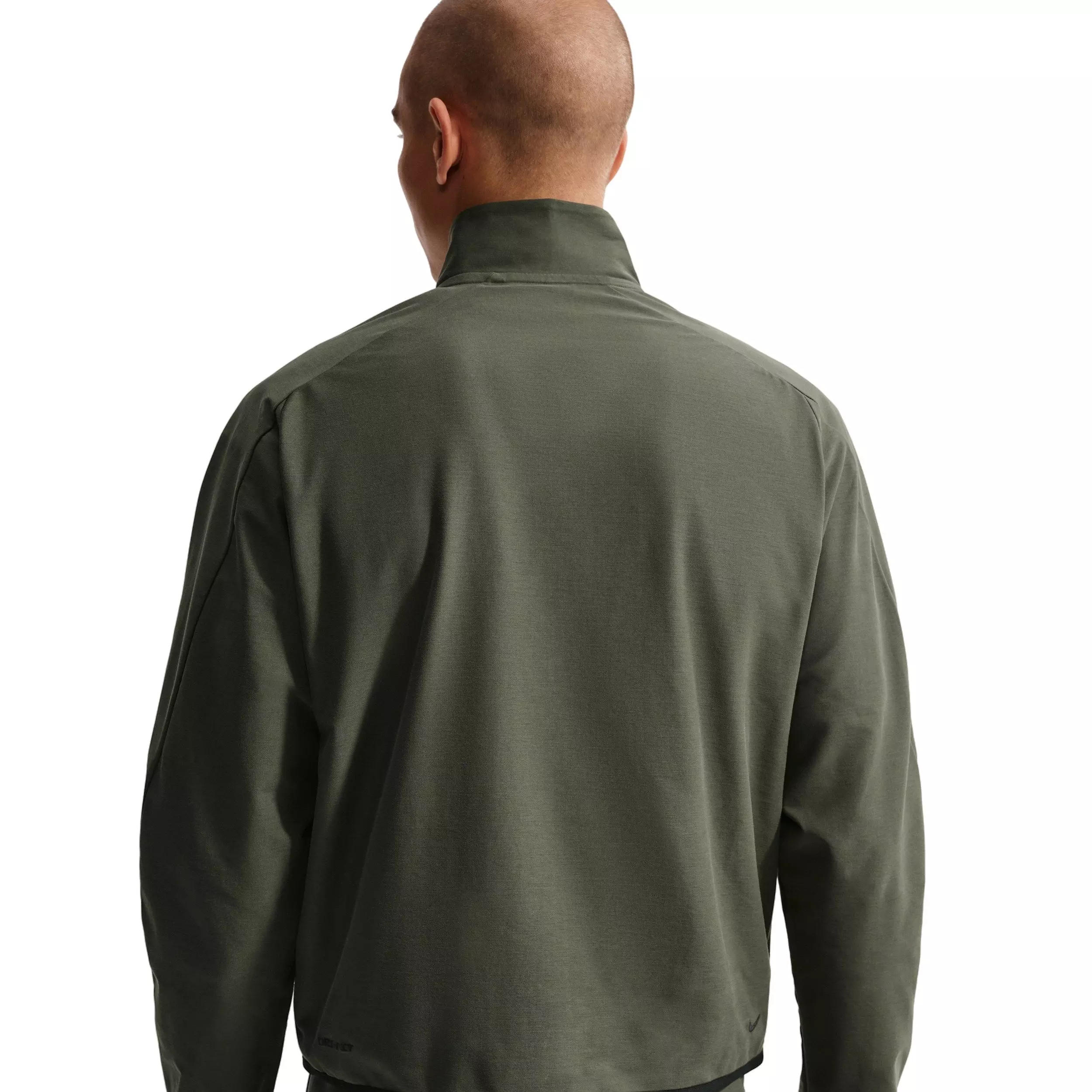 Nike Men's Sportswear Tech Dri-FIT Shori Knit Track Jacket - GREEN