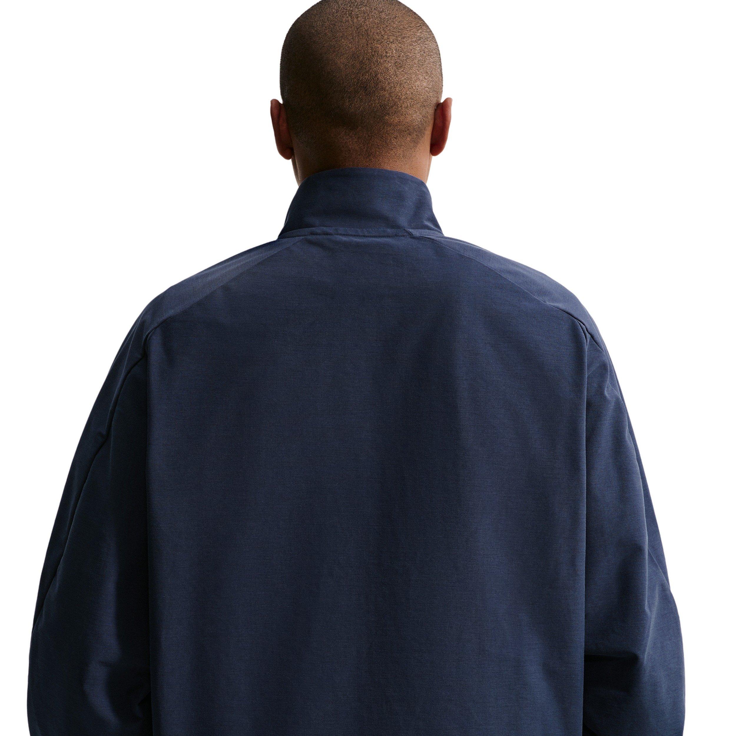 Nike Men's Sportswear Tech Dri-FIT Shori Knit Track Jacket - DK BLUE Thumbnail View 2