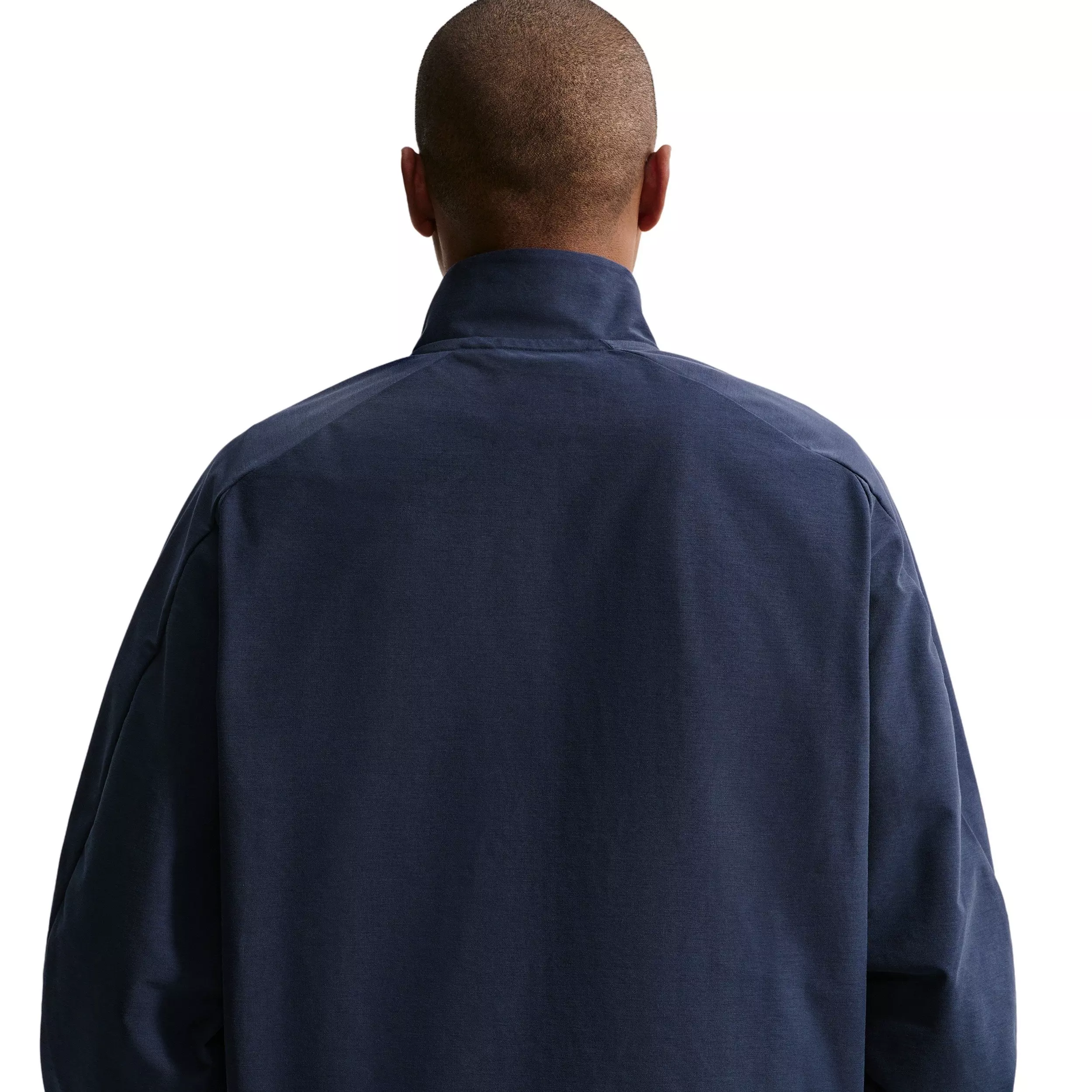 Nike Men's Sportswear Tech Dri-FIT Shori Knit Track Jacket - DK BLUE