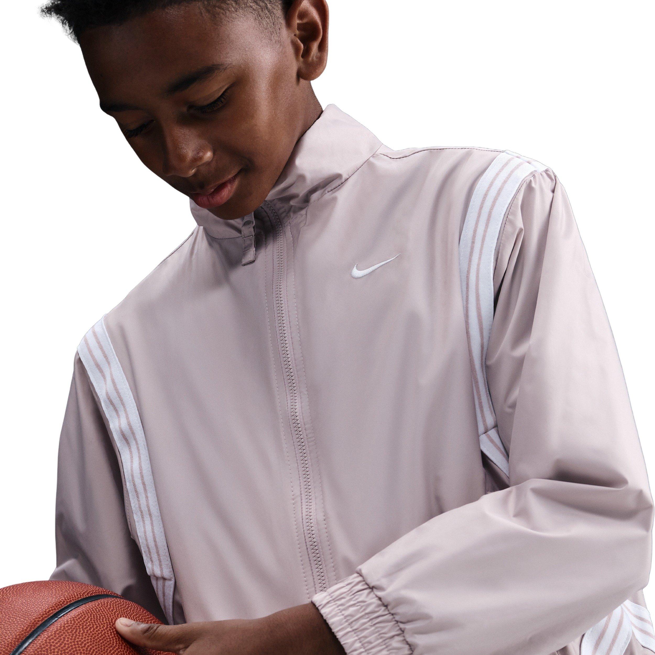 Nike Big Kids' Crossover Repel Basketball Jacket - Purple - PURPLE Thumbnail View 4