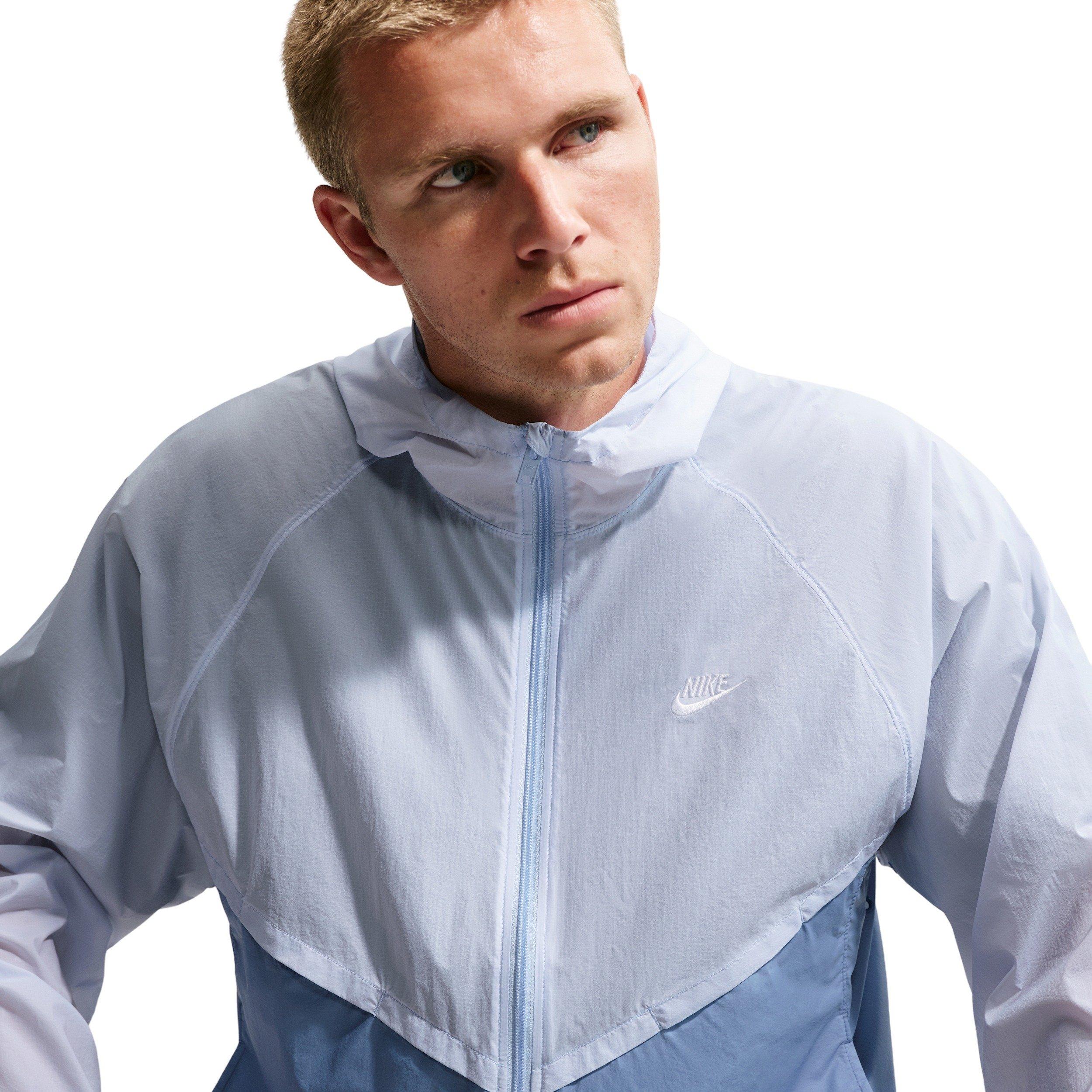 Nike Men's Windrunner Unlined Full-Zip UV Jacket - BLUE Thumbnail View 3