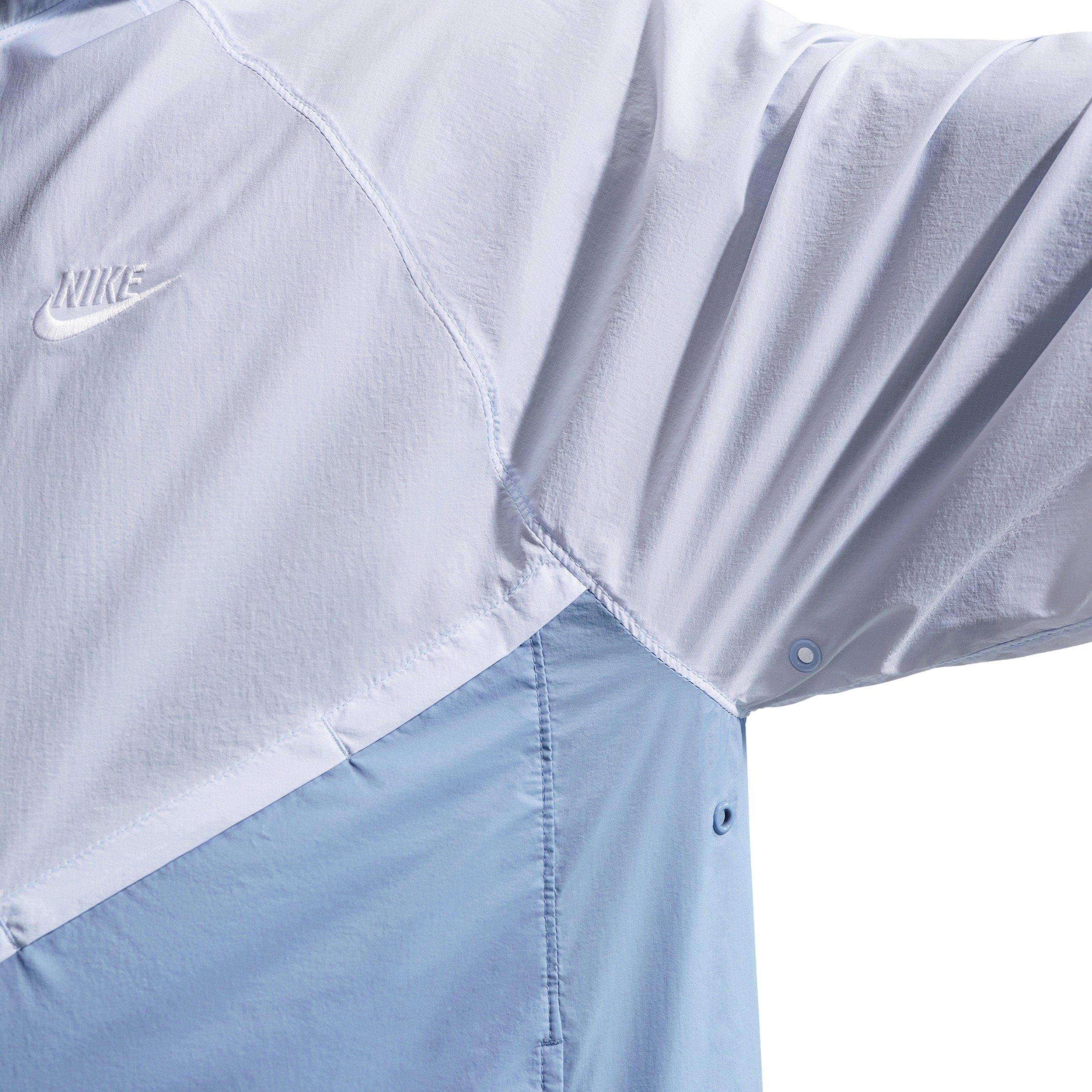 Nike Men's Windrunner Unlined Full-Zip UV Jacket - BLUE Thumbnail View 6