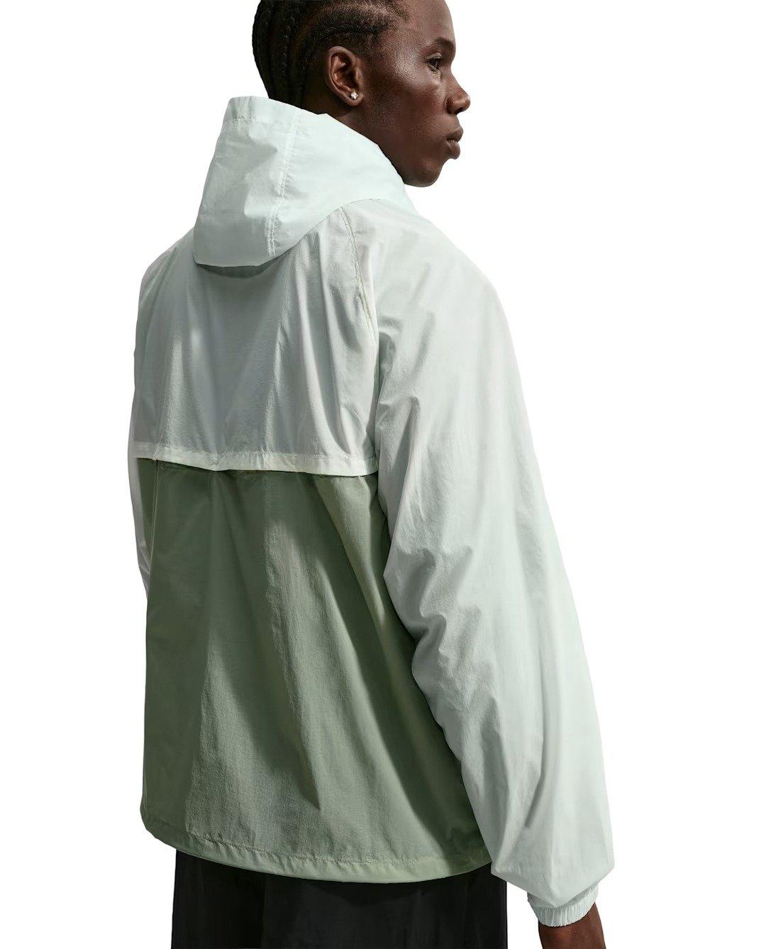 Nike Men's Windrunner Unlined Full-Zip UV Jacket - GREEN Thumbnail View 2