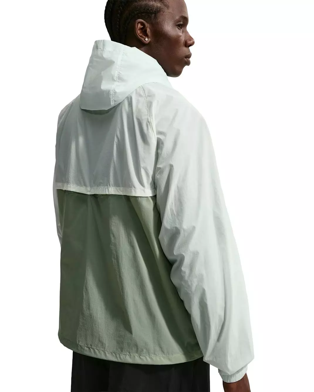 Nike Men's Windrunner Unlined Full-Zip UV Jacket - GREEN