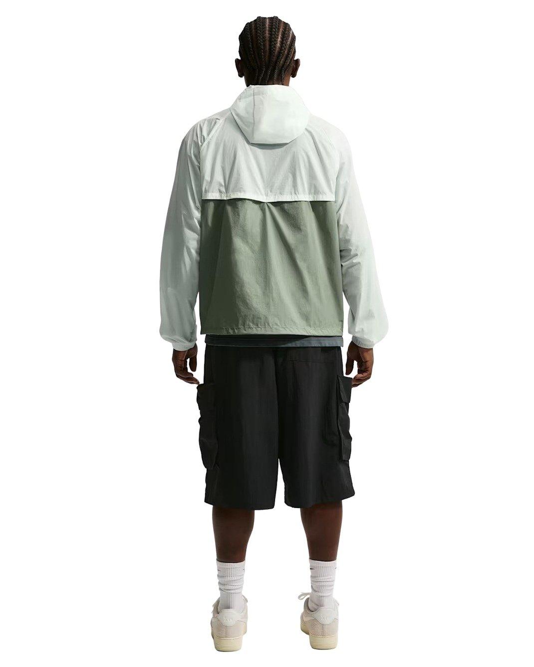 Nike Men's Windrunner Unlined Full-Zip UV Jacket - GREEN Thumbnail View 6