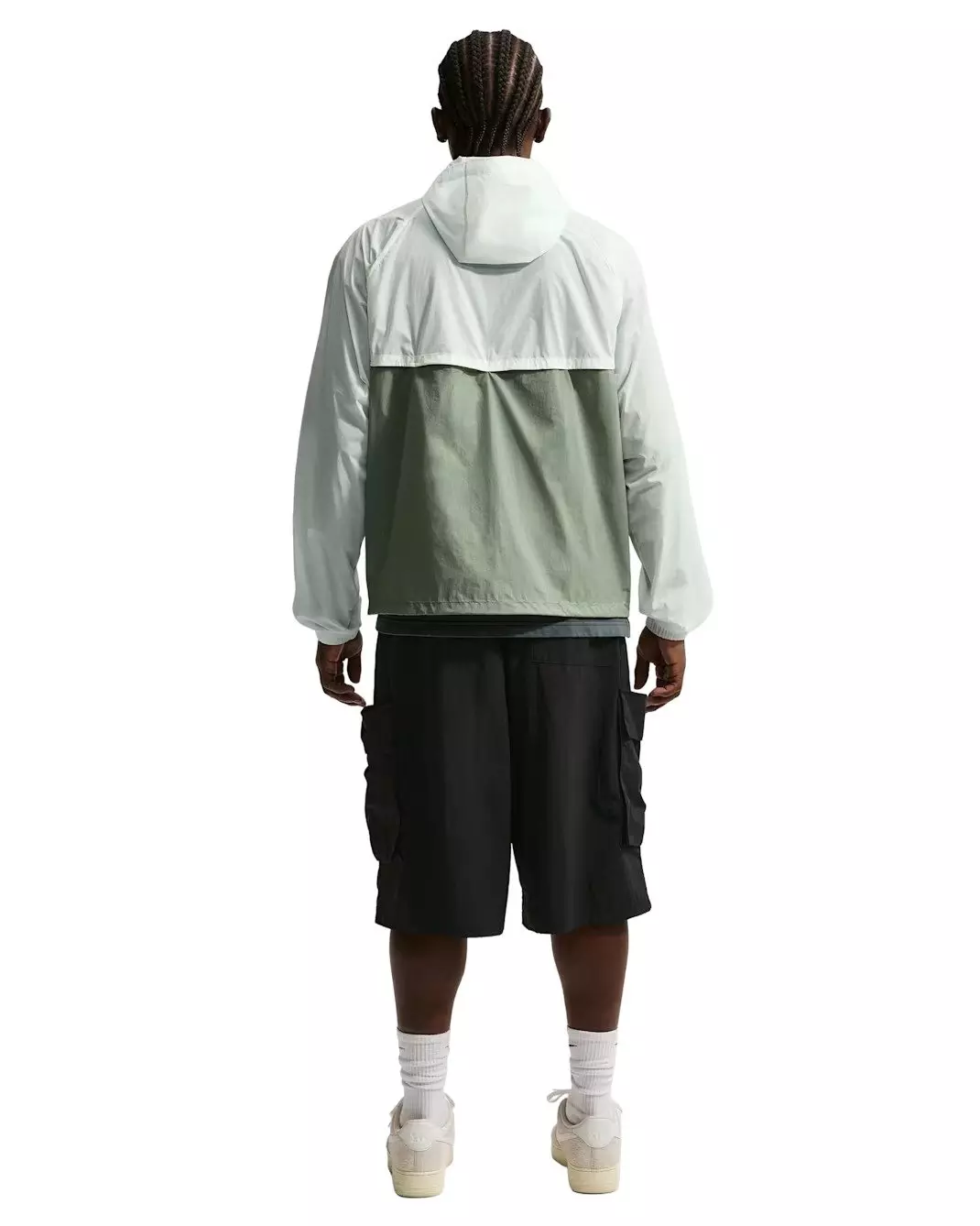 Nike Men's Windrunner Unlined Full-Zip UV Jacket - GREEN