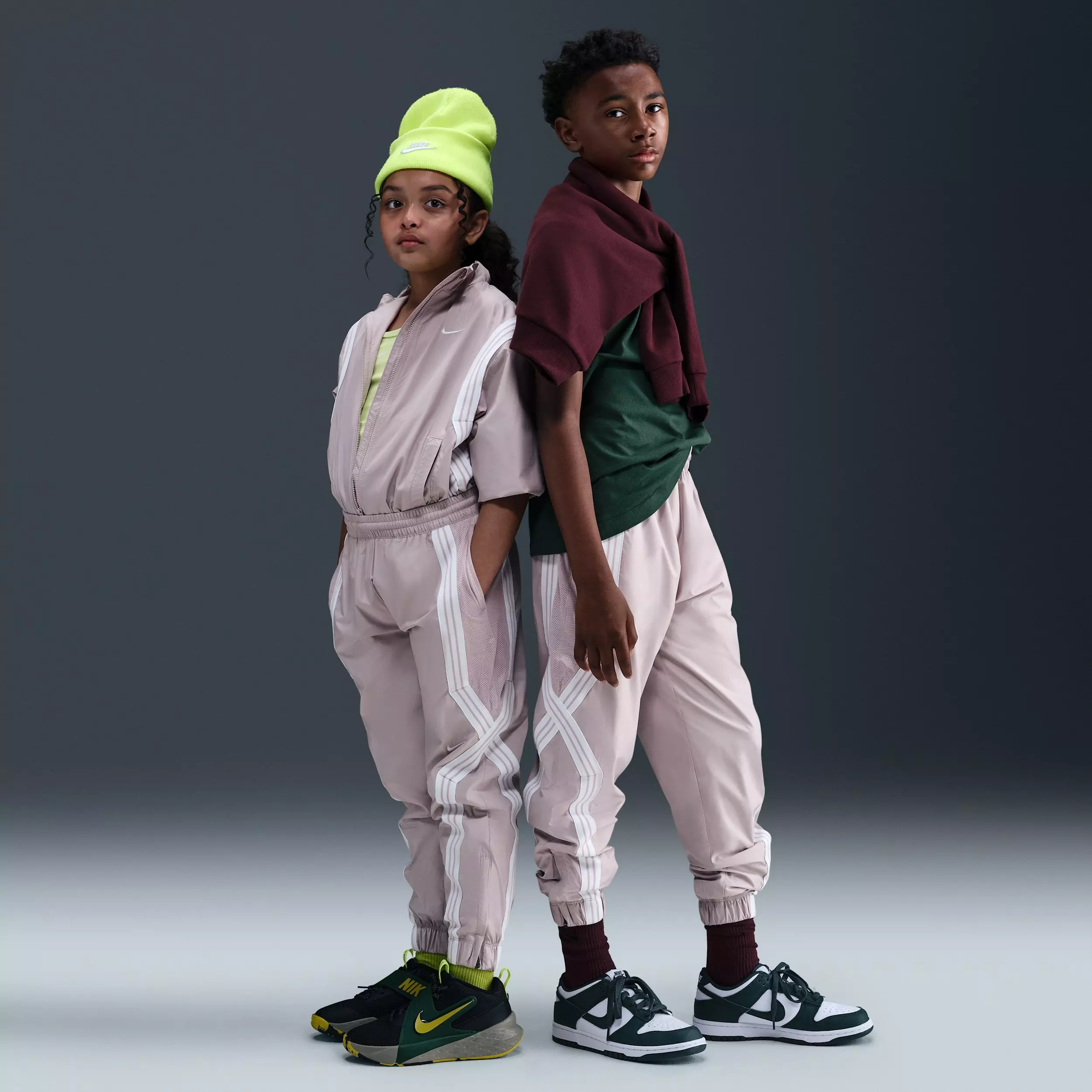 Nike Big Kids' Crossover Repel Basketball Pants - Purple - PURPLE