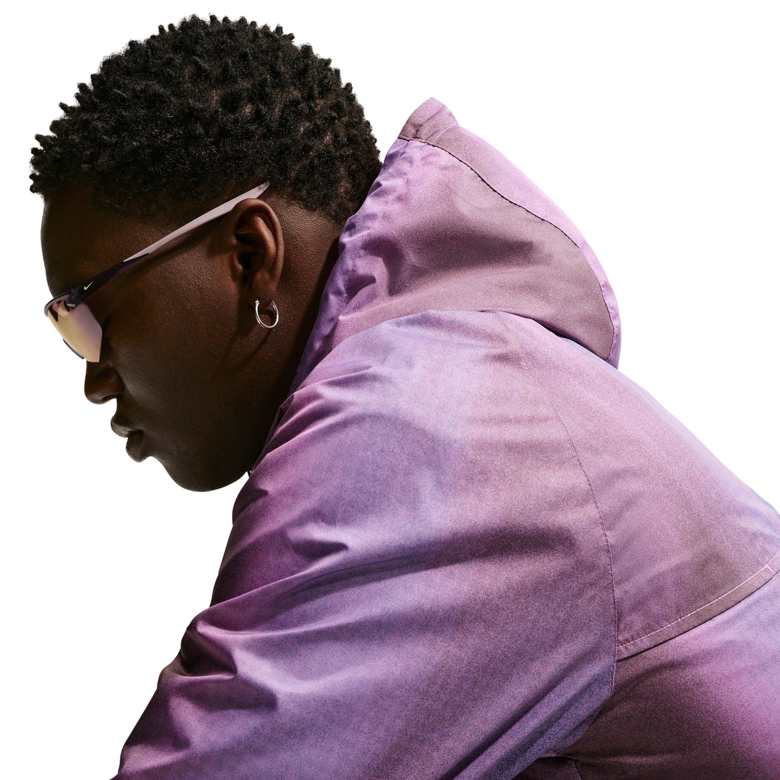 Nike Men's Windrunner Lined Jacket - LT MAGENTA Thumbnail View 3