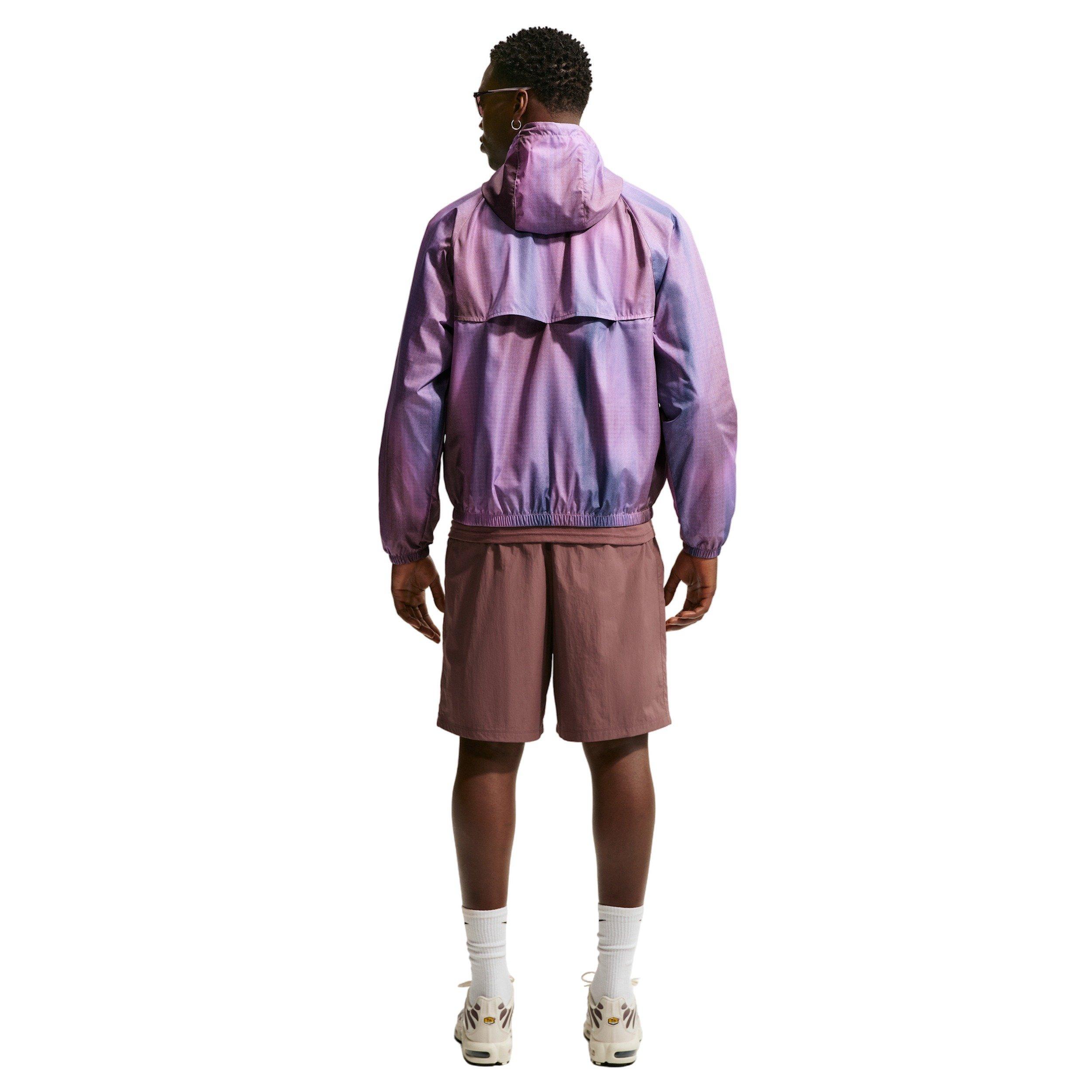 Nike Men's Windrunner Lined Jacket - LT MAGENTA Thumbnail View 5