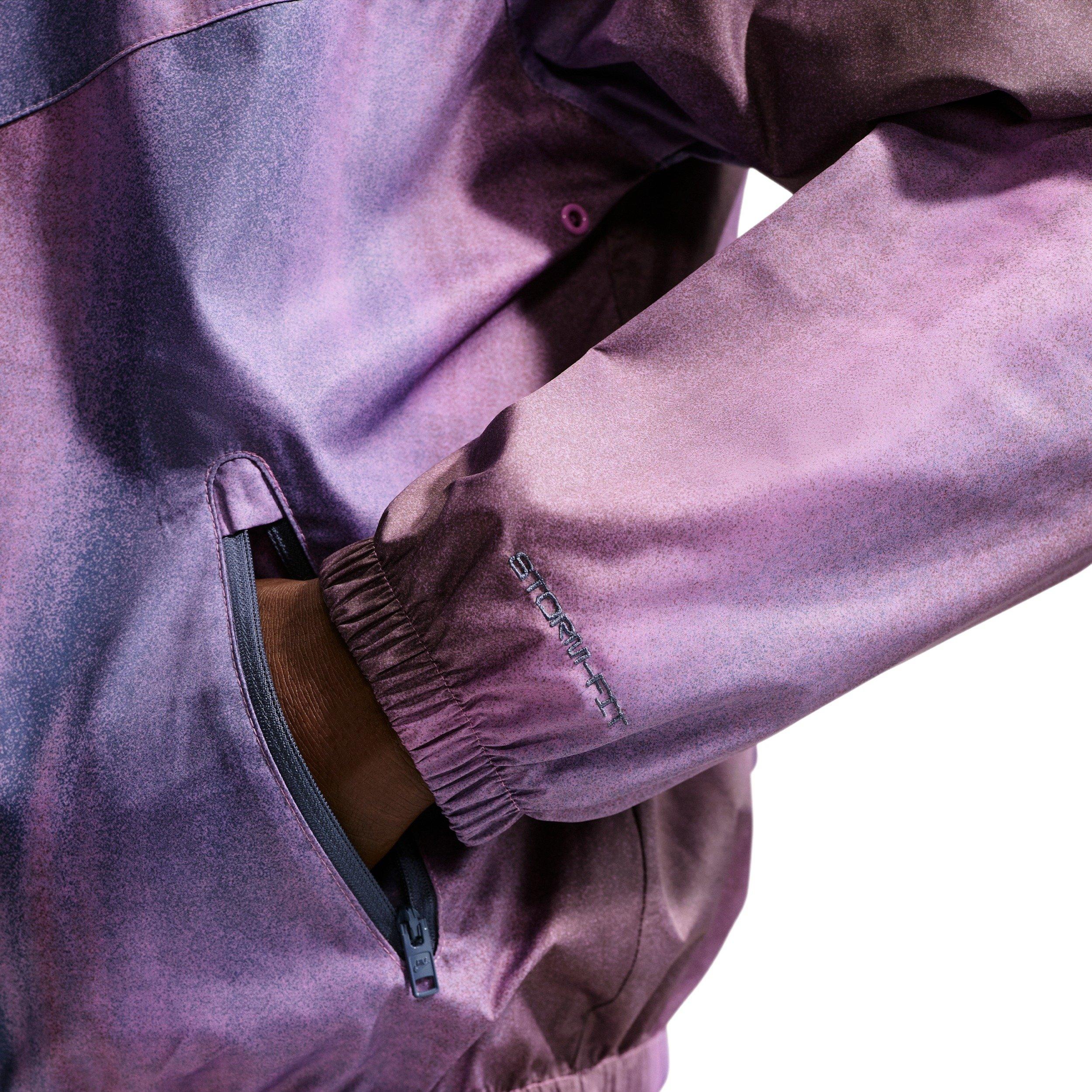 Nike Men's Windrunner Lined Jacket - LT MAGENTA Thumbnail View 6