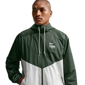 Nike Men's Windrunner Lined 26 Mexico Jacket - Green/White