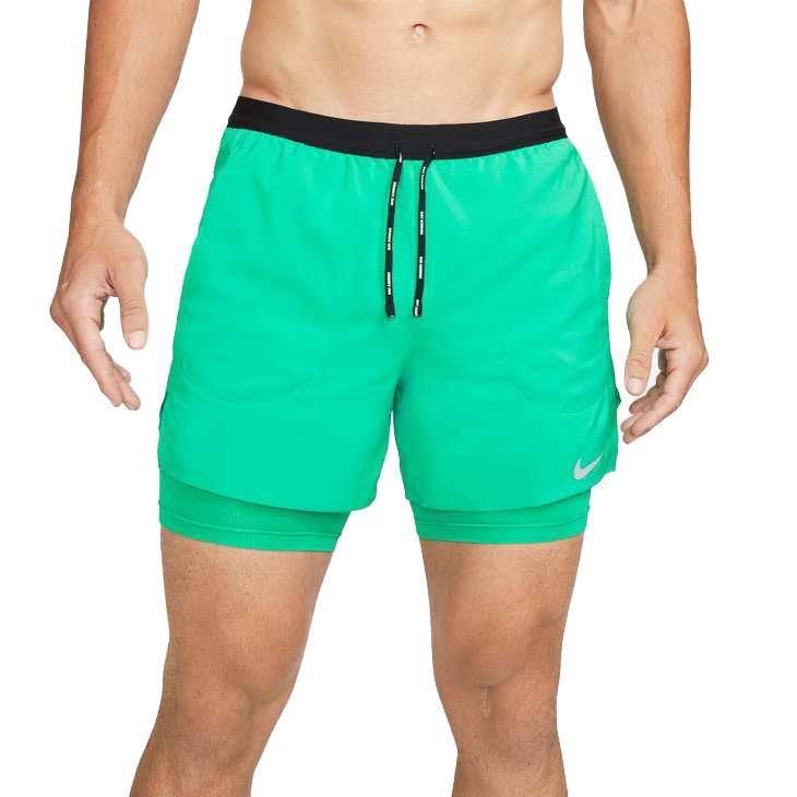 Nike Men's Flex Stride 5" 2In1 Running Shorts Orange Hibbett