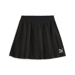 PUMA Women's CLASSICS Pleated Skirt -Black