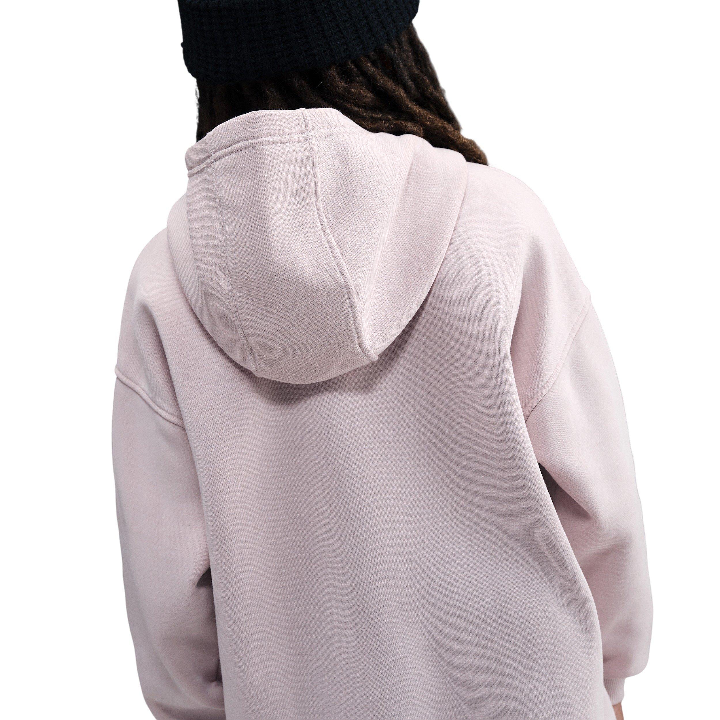 Nike Sportswear Club Fleece Oversized Big Kids' Light Purple Pullover Hoodie
