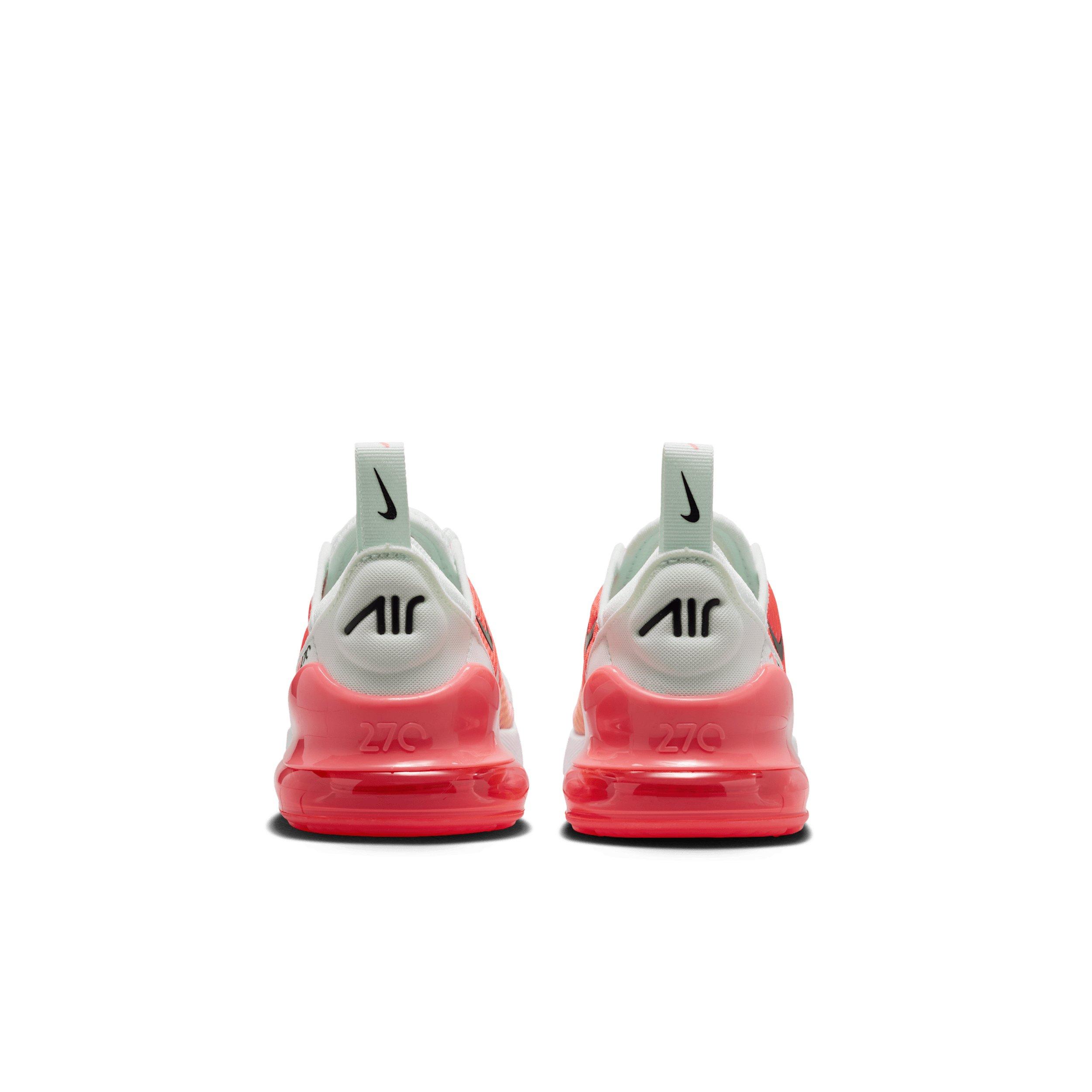 Nike Air Max 270 "Barely Green/Hot Lava/Black" Preschool Boys' Shoe - GREEN/LAVA/BLACK Thumbnail View 5