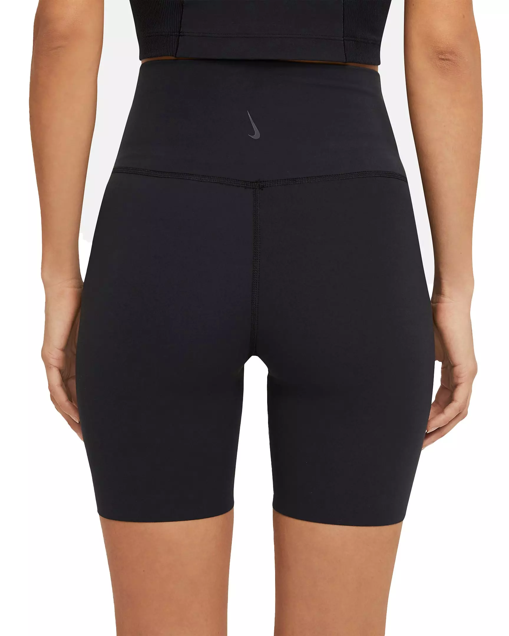 Nike Women's Yoga Luxe Shorts - BLACK
