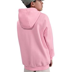 Nike Big Kids' Sportswear Club Fleece Oversized Pullover Hoodie - Pink