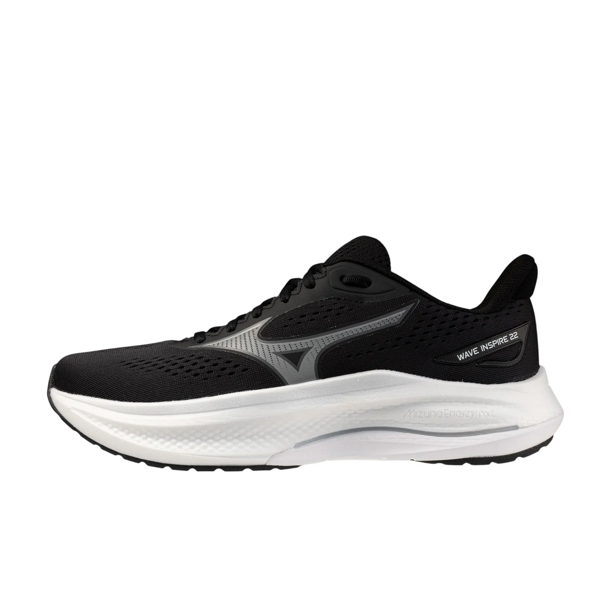 Mizuno Wave Inspire 22 "Black/Ultimate Grey" Men's Running Shoe - BLACK/GREY