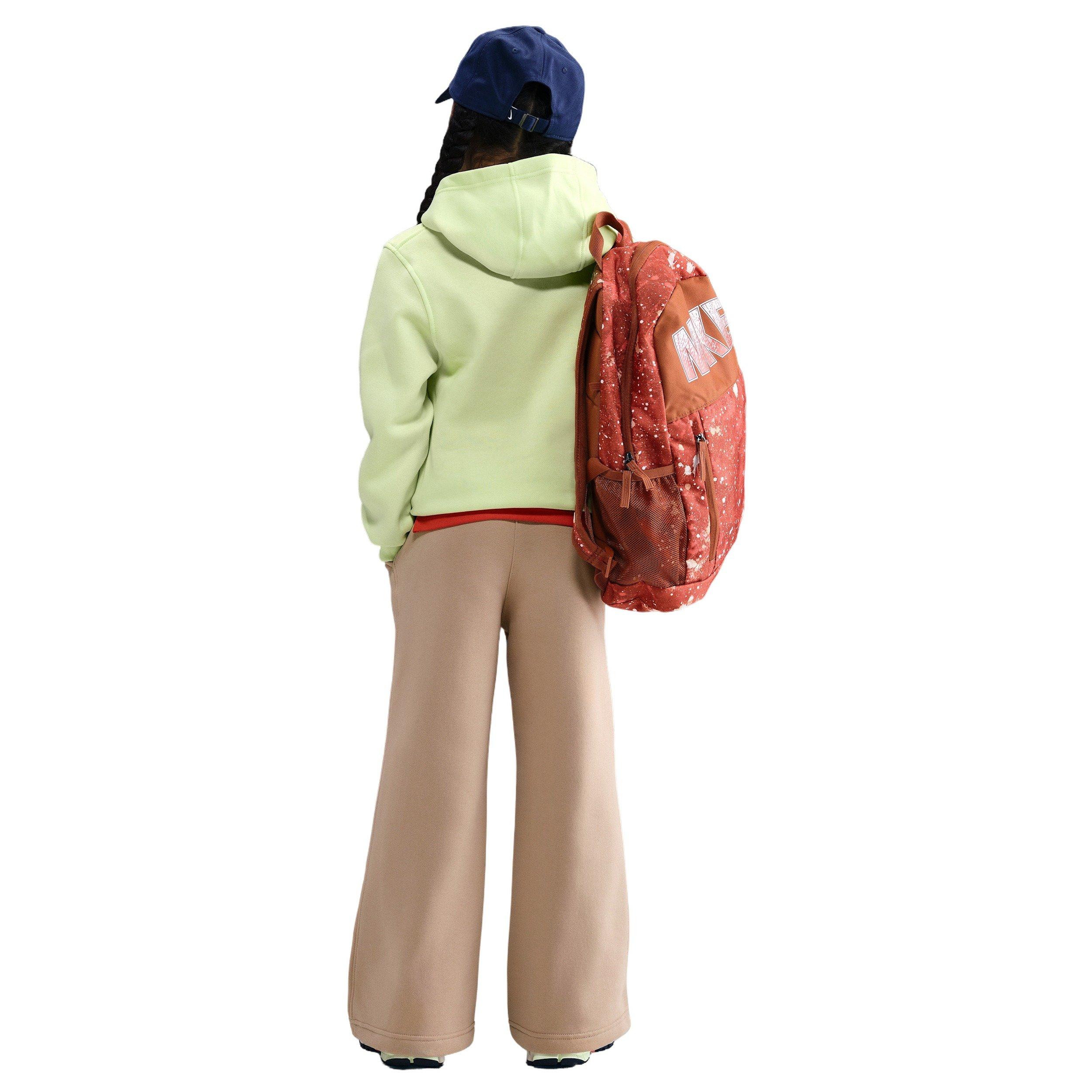 Nike Sportswear Club Fleece Big Girls' Brown Wide-Leg Pants