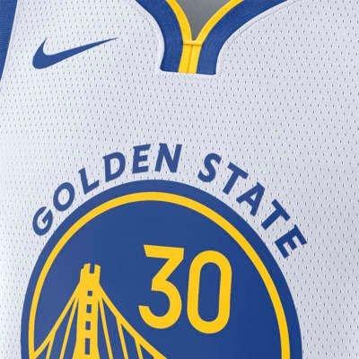 Golden State Warriors Nike Association Edition Swingman Jersey 22/23 -  White - Stephen Curry - Unisex