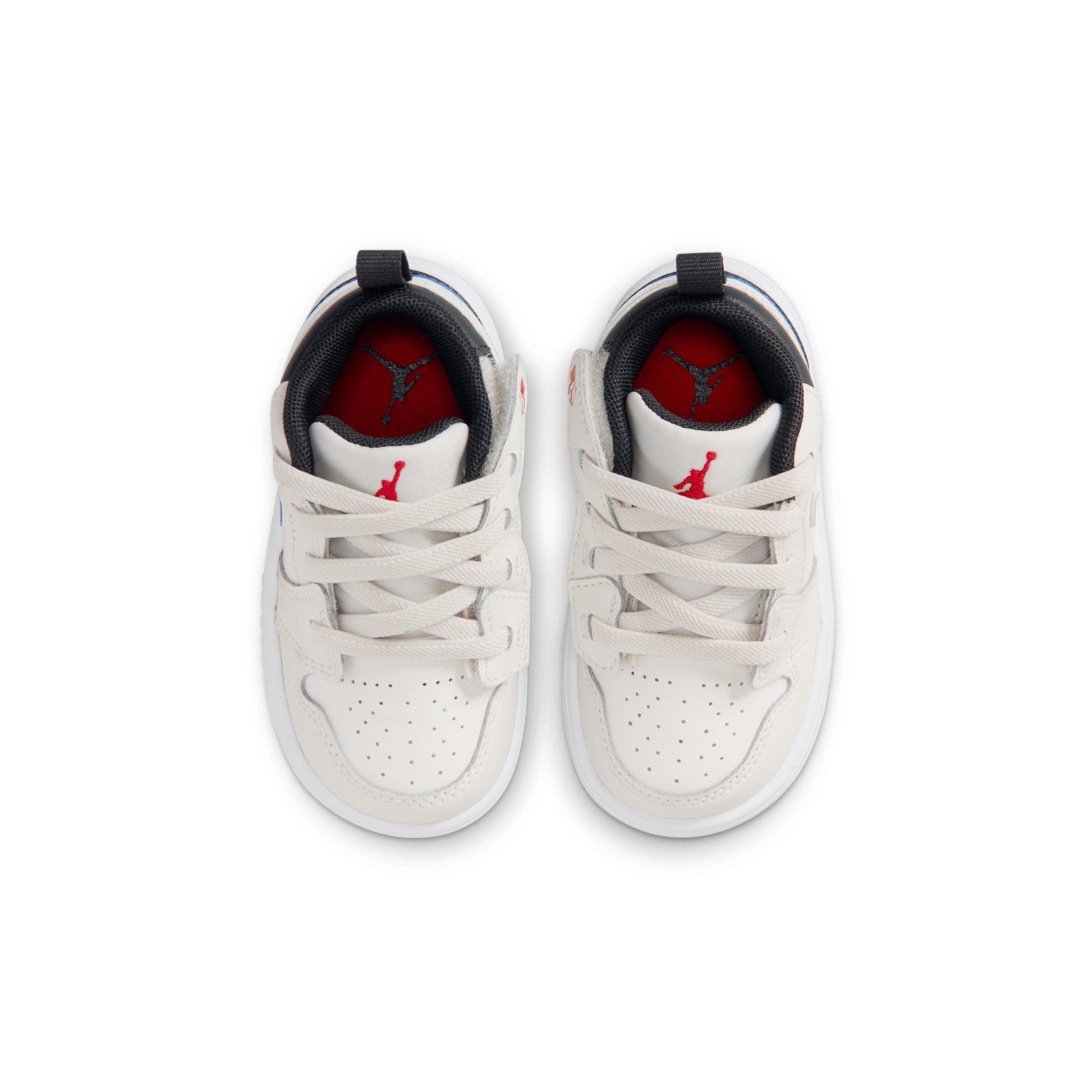 Jordan 1 Low Alt "Phantom/Off Noir/Sail/University Red" Infant Boys' Shoe - PHANTOM/OFF NOIR/SAIL/RED Thumbnail View 4