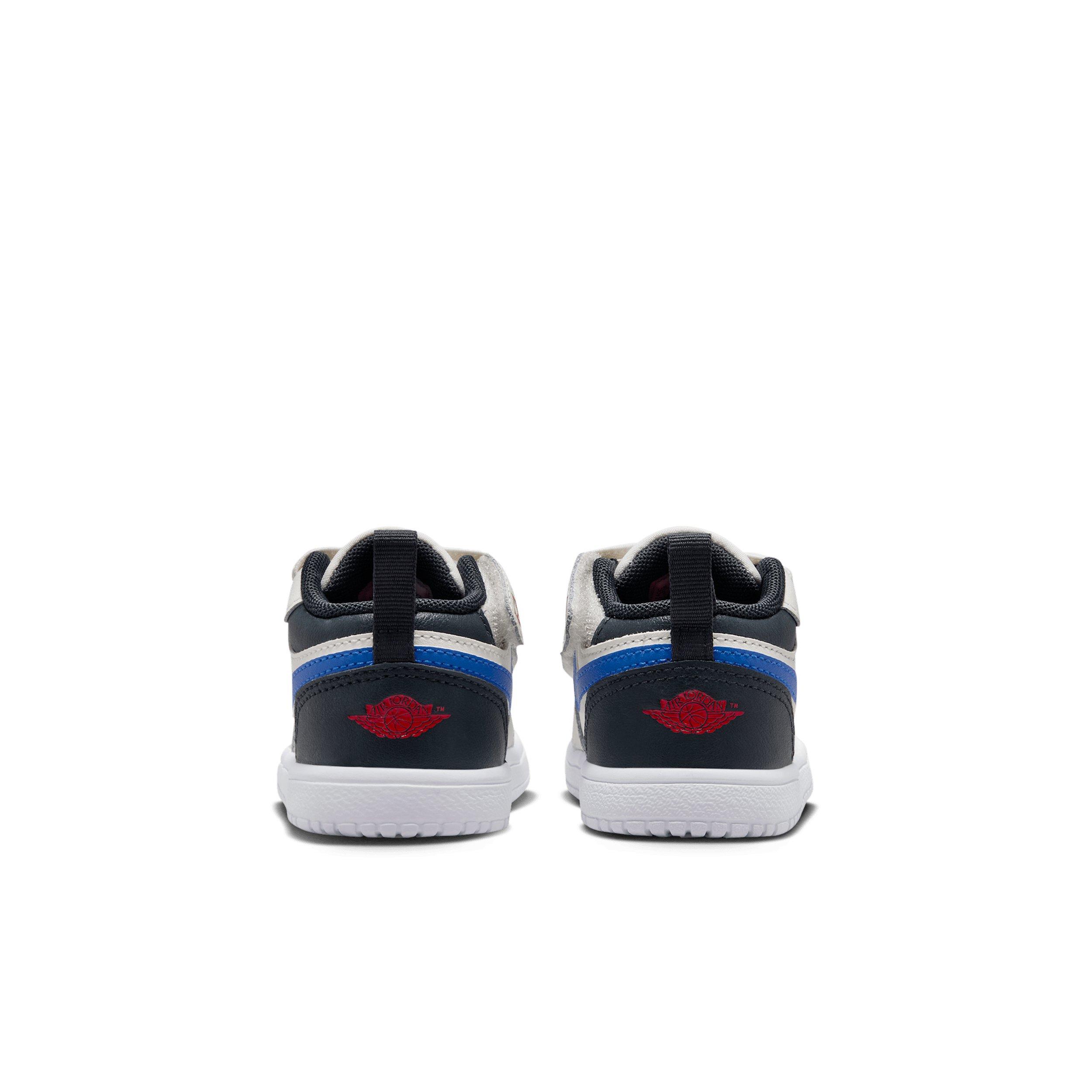 Jordan 1 Low Alt "Phantom/Off Noir/Sail/University Red" Infant Boys' Shoe - PHANTOM/OFF NOIR/SAIL/RED Thumbnail View 5