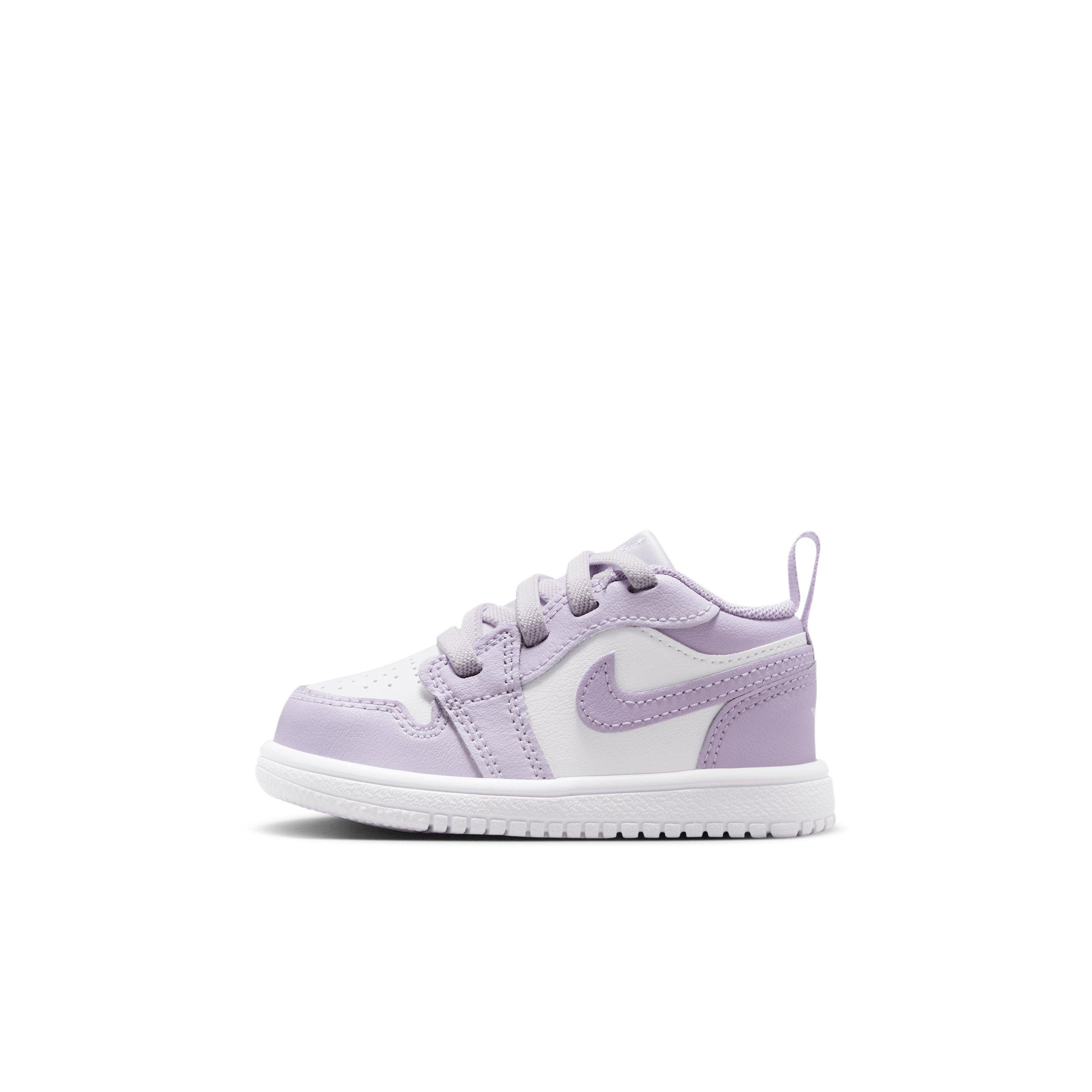 Jordan 1 Low Alt "Barely Grape/Violet Mist/White" Infant Girls' Shoe - GRAPE/VIOLET/WHITE Thumbnail View 2