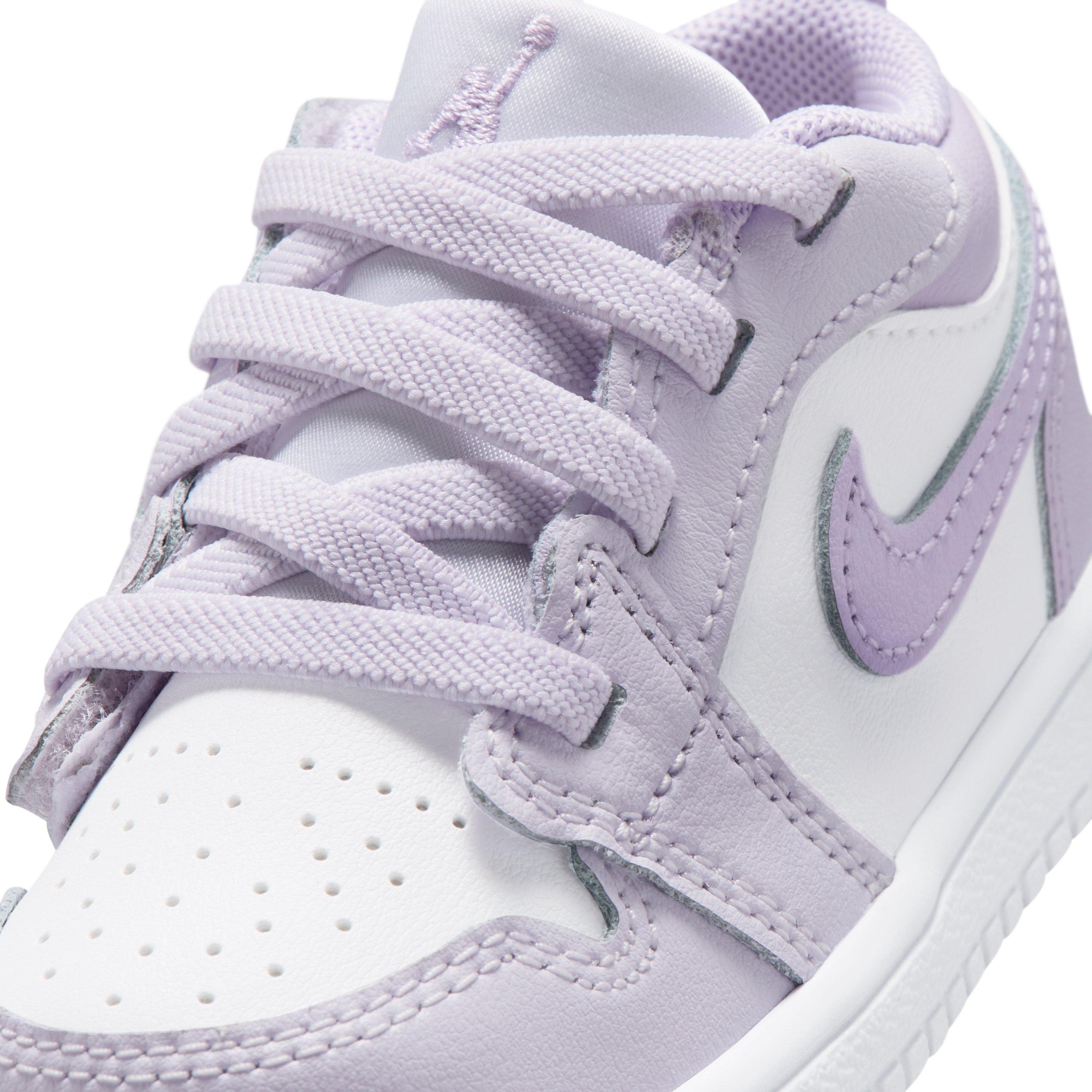 Jordan 1 Low Alt "Barely Grape/Violet Mist/White" Infant Girls' Shoe - GRAPE/VIOLET/WHITE Thumbnail View 7