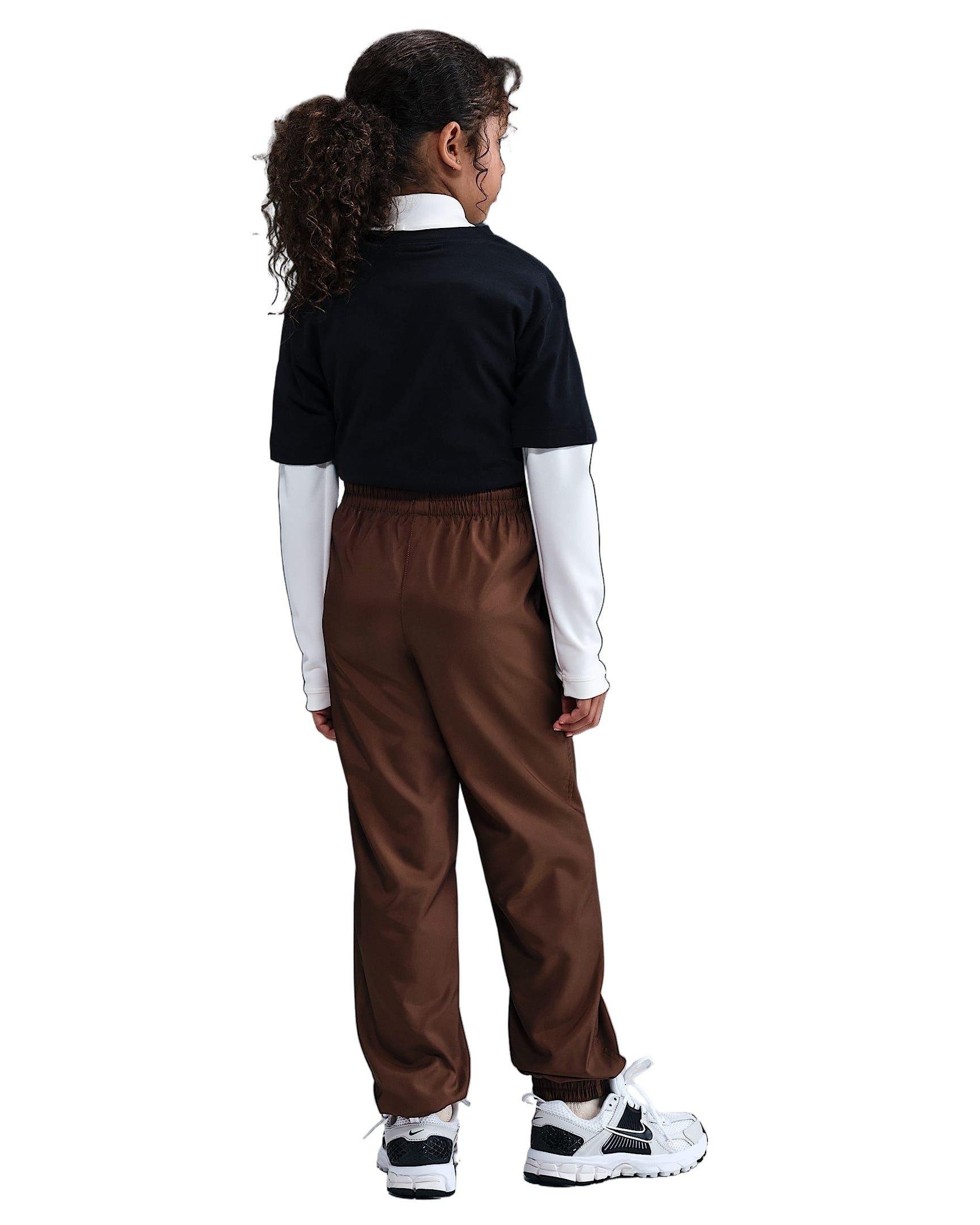 Nike Sportswear Club Big Kids' Brown Woven Joggers