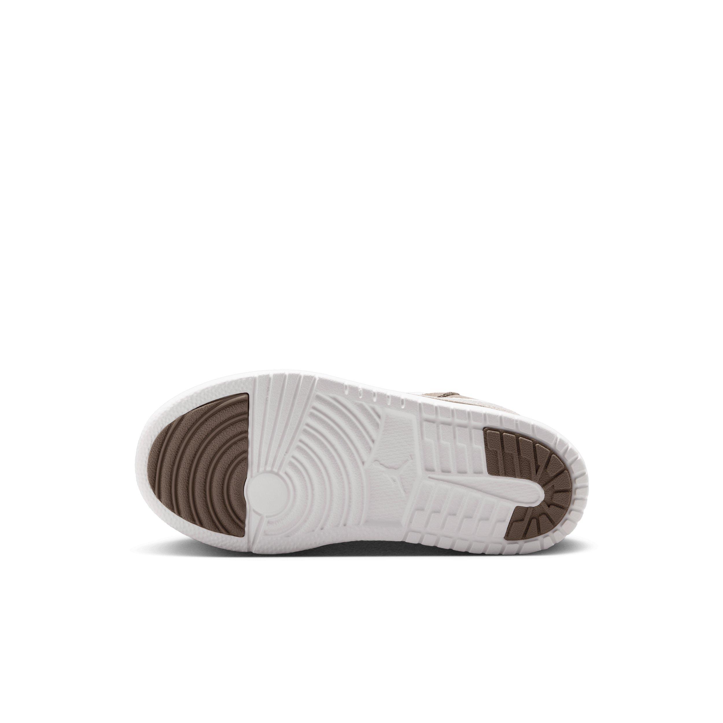 Jordan 1 Low Alt "Olive Grey/Summit White/Pale Ivory/Enigma Stone" Preschool Boys' Shoe - GREY/WHITE/IVORY/STONE Thumbnail View 6