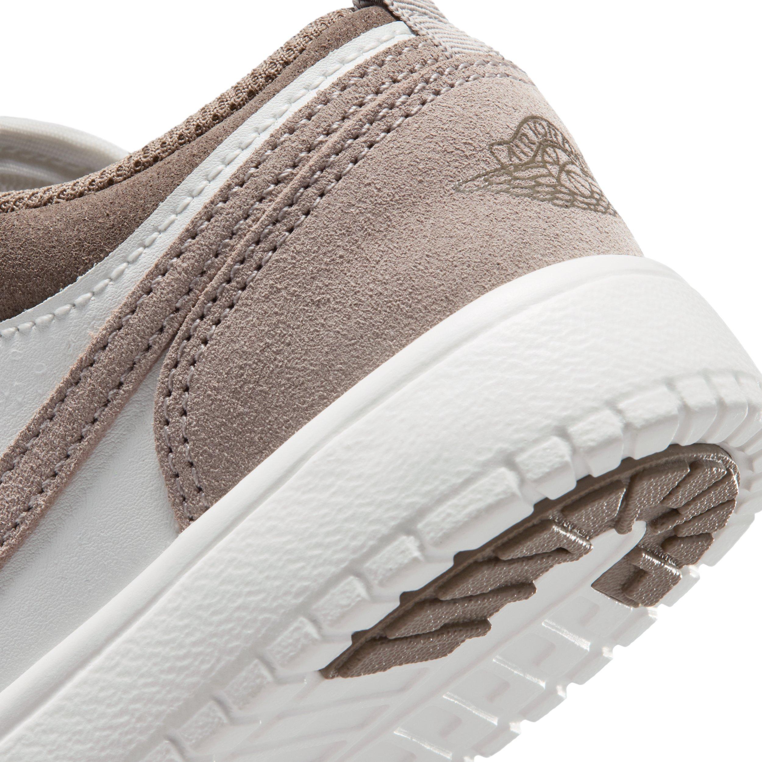 Jordan 1 Low Alt "Olive Grey/Summit White/Pale Ivory/Enigma Stone" Preschool Boys' Shoe - GREY/WHITE/IVORY/STONE Thumbnail View 8