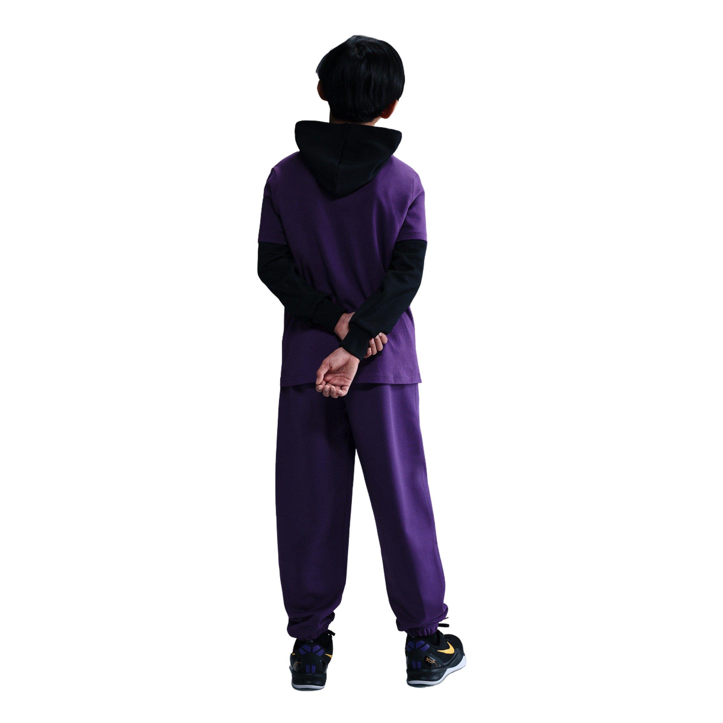 Nike Kobe Therma-FIT Big Kids' Purple Pants