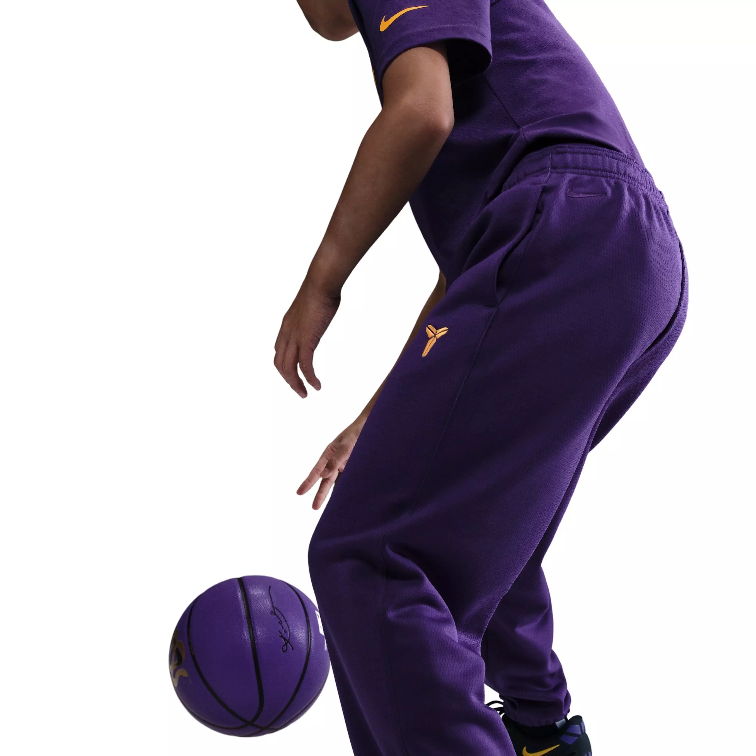 Nike Big Kids' Kobe Therma-FIT Pants - Purple - PURPLE