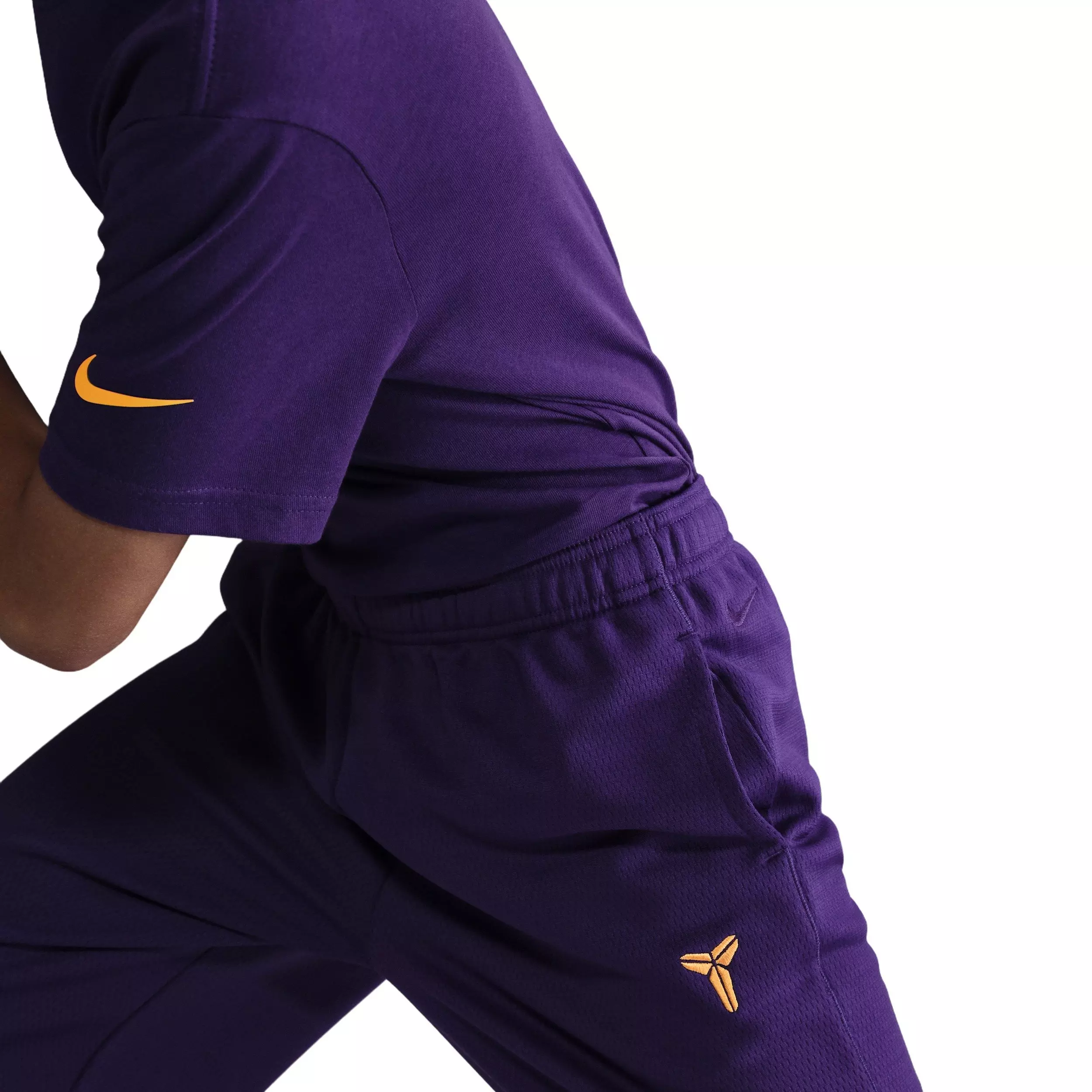 Nike Big Kids' Kobe Therma-FIT Pants - Purple - PURPLE