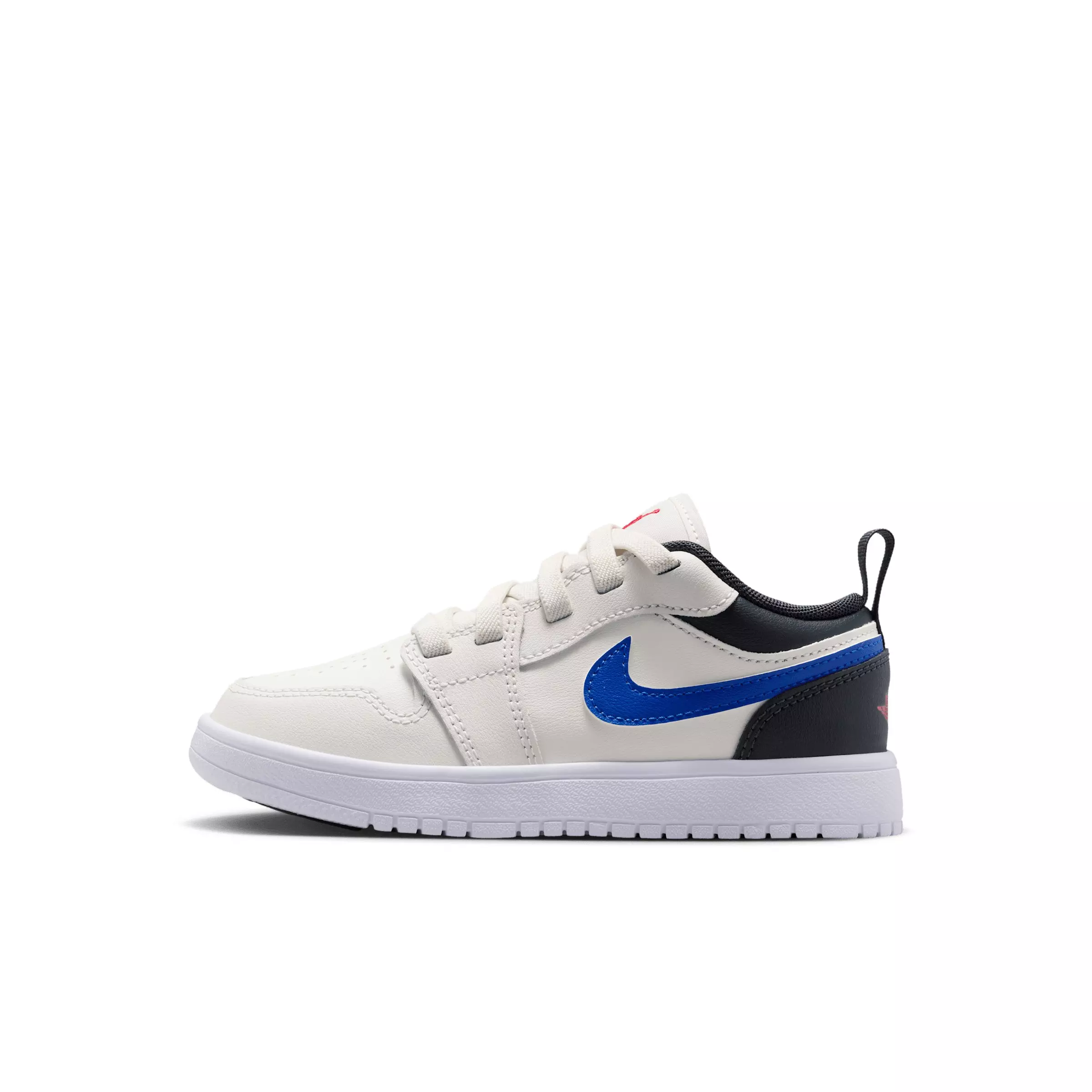 Jordan 1 Low Alt "Phantom/Off Noir/Sail/University Red" Preschool Boys' Shoe - PHANTOM/OFF NOIR/SAIL/RED