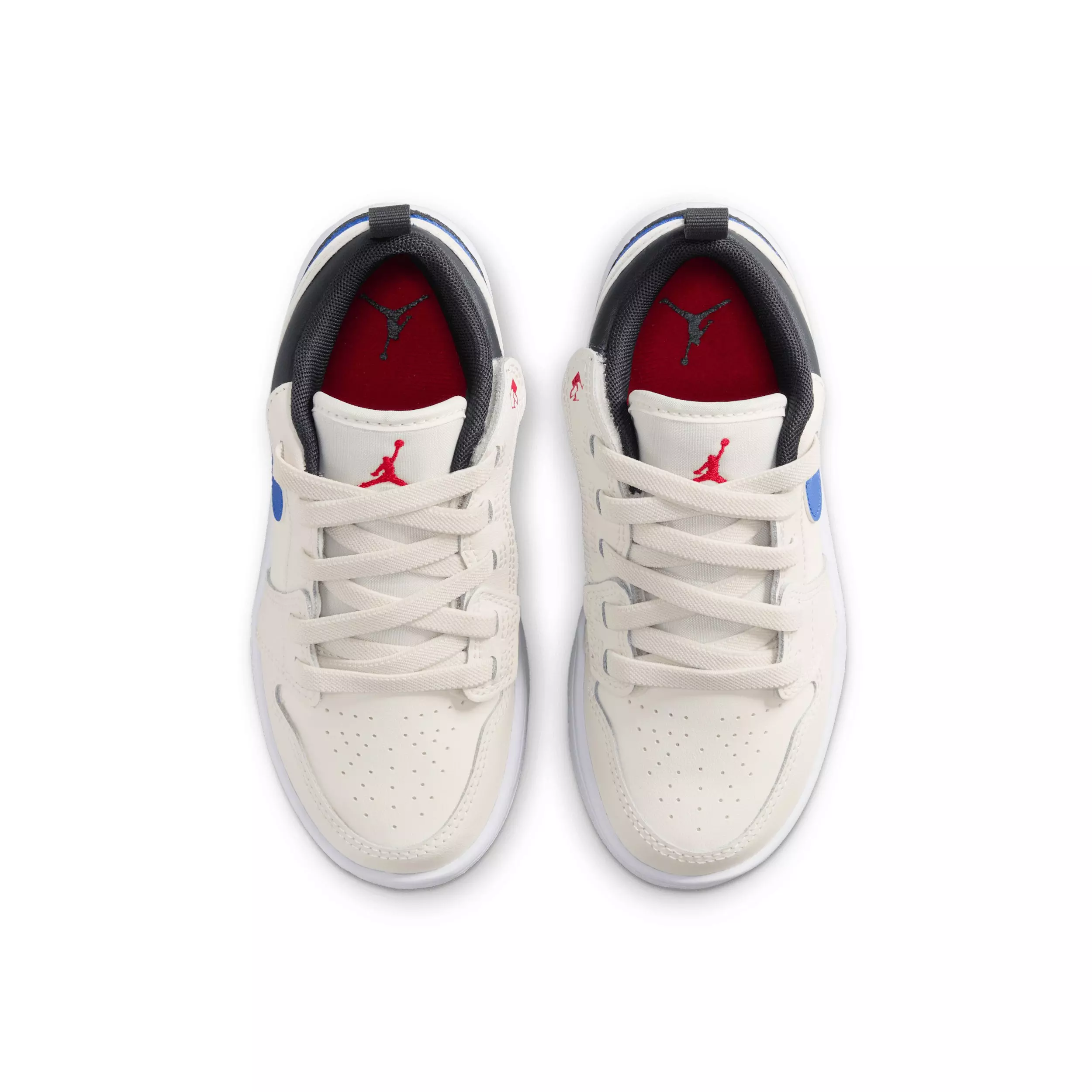 Jordan 1 Low Alt "Phantom/Off Noir/Sail/University Red" Preschool Boys' Shoe - PHANTOM/OFF NOIR/SAIL/RED