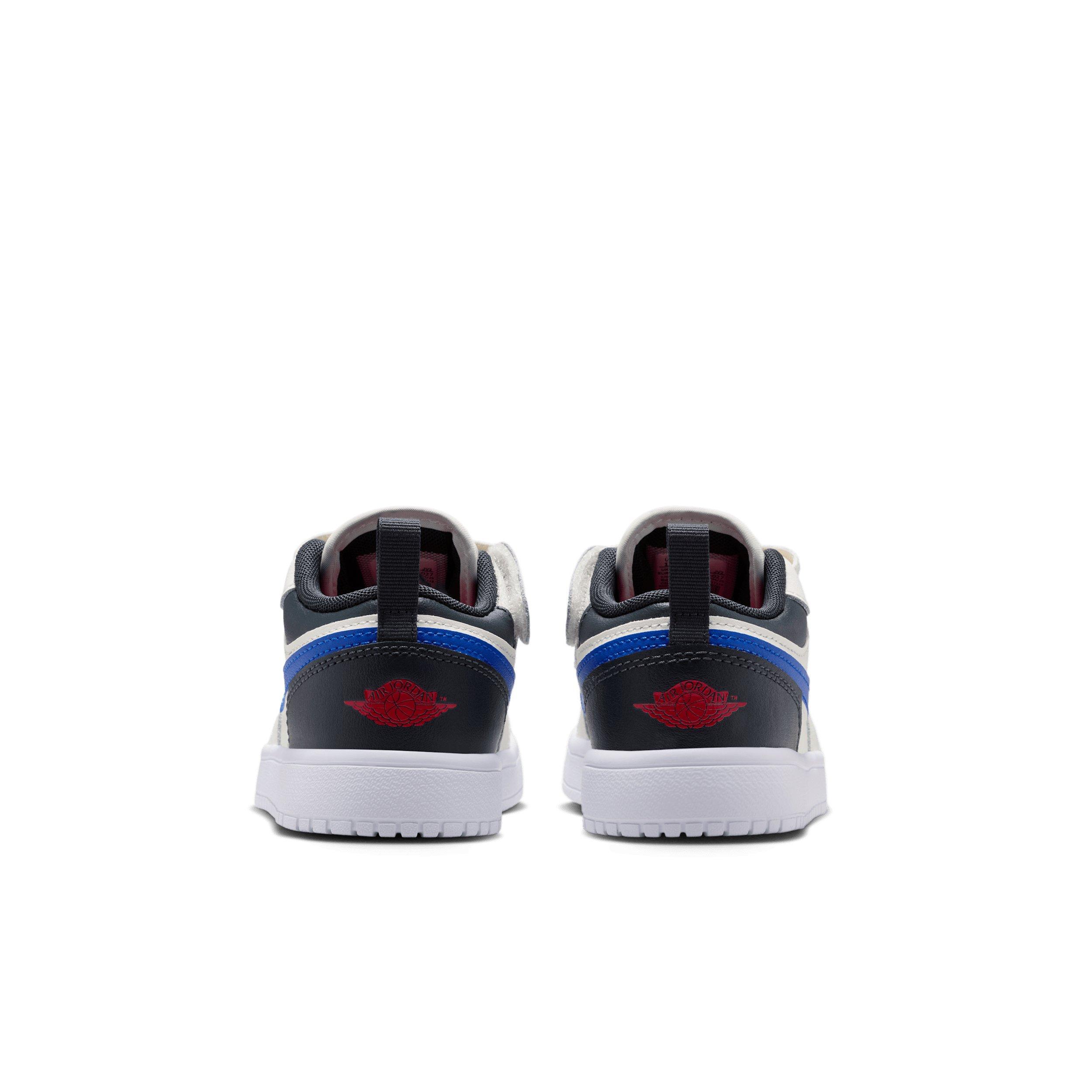 Jordan 1 Low Alt "Phantom/Off Noir/Sail/University Red" Preschool Boys' Shoe - PHANTOM/OFF NOIR/SAIL/RED Thumbnail View 5