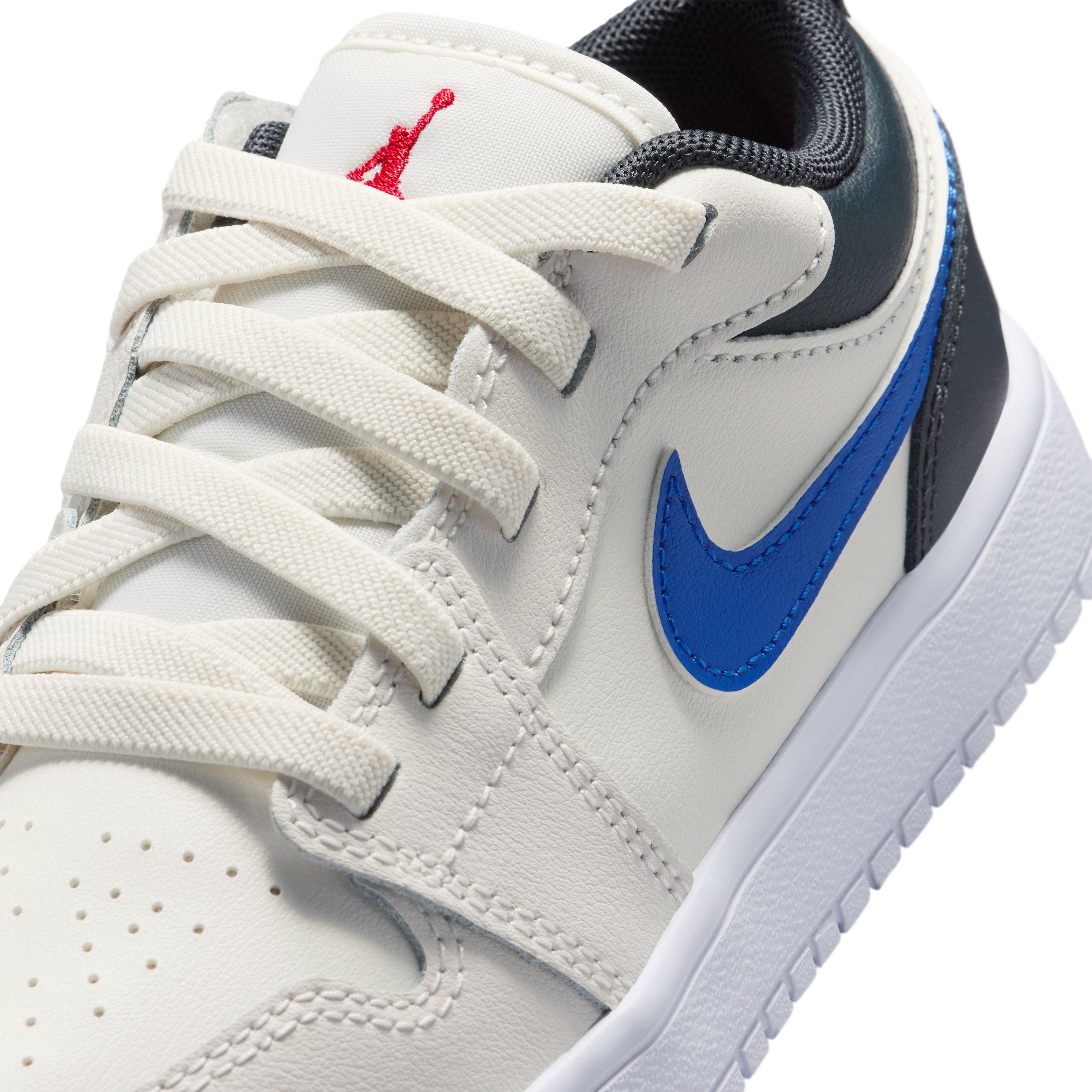 Jordan 1 Low Alt "Phantom/Off Noir/Sail/University Red" Preschool Boys' Shoe - PHANTOM/OFF NOIR/SAIL/RED Thumbnail View 7