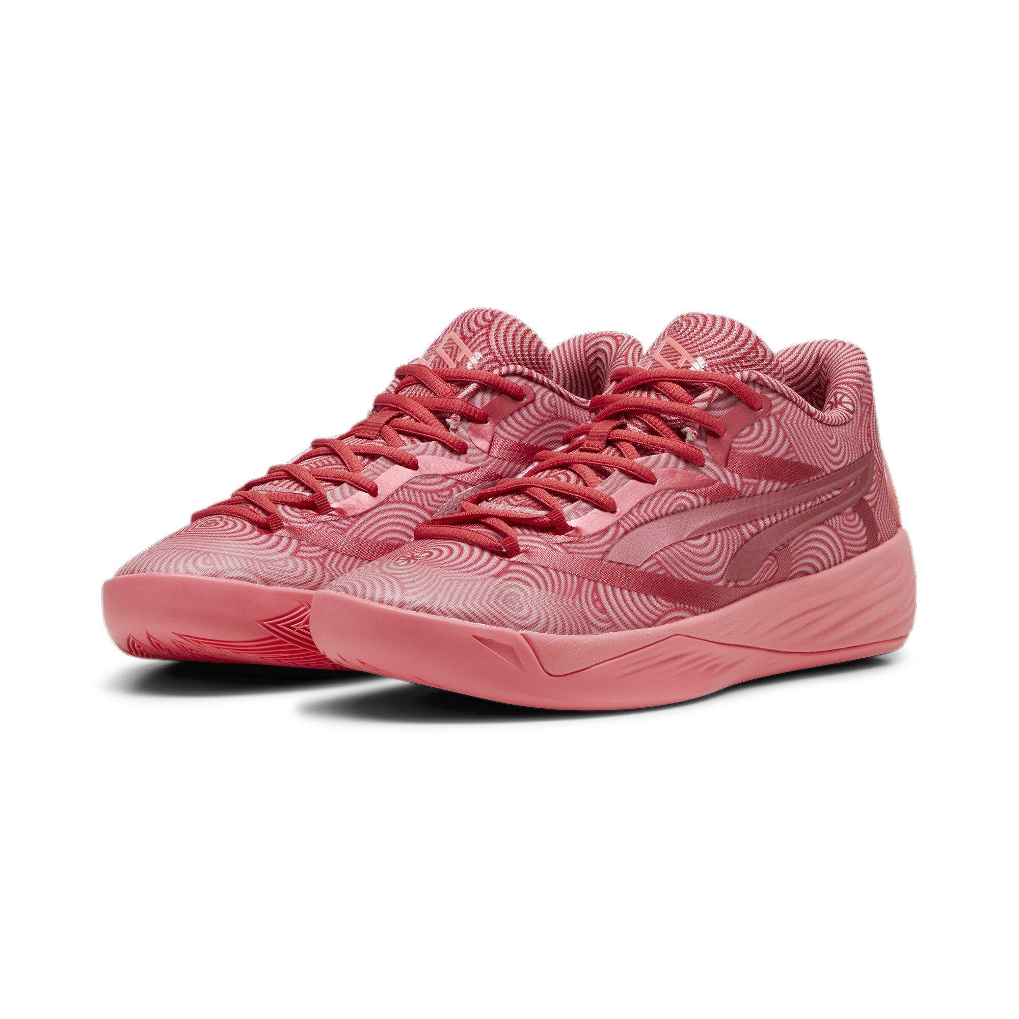 PUMA Stewie 2 "Passionfruit/Club Red" Women's Basketball Shoe - PASSIONFRUIT/RED Thumbnail View 3
