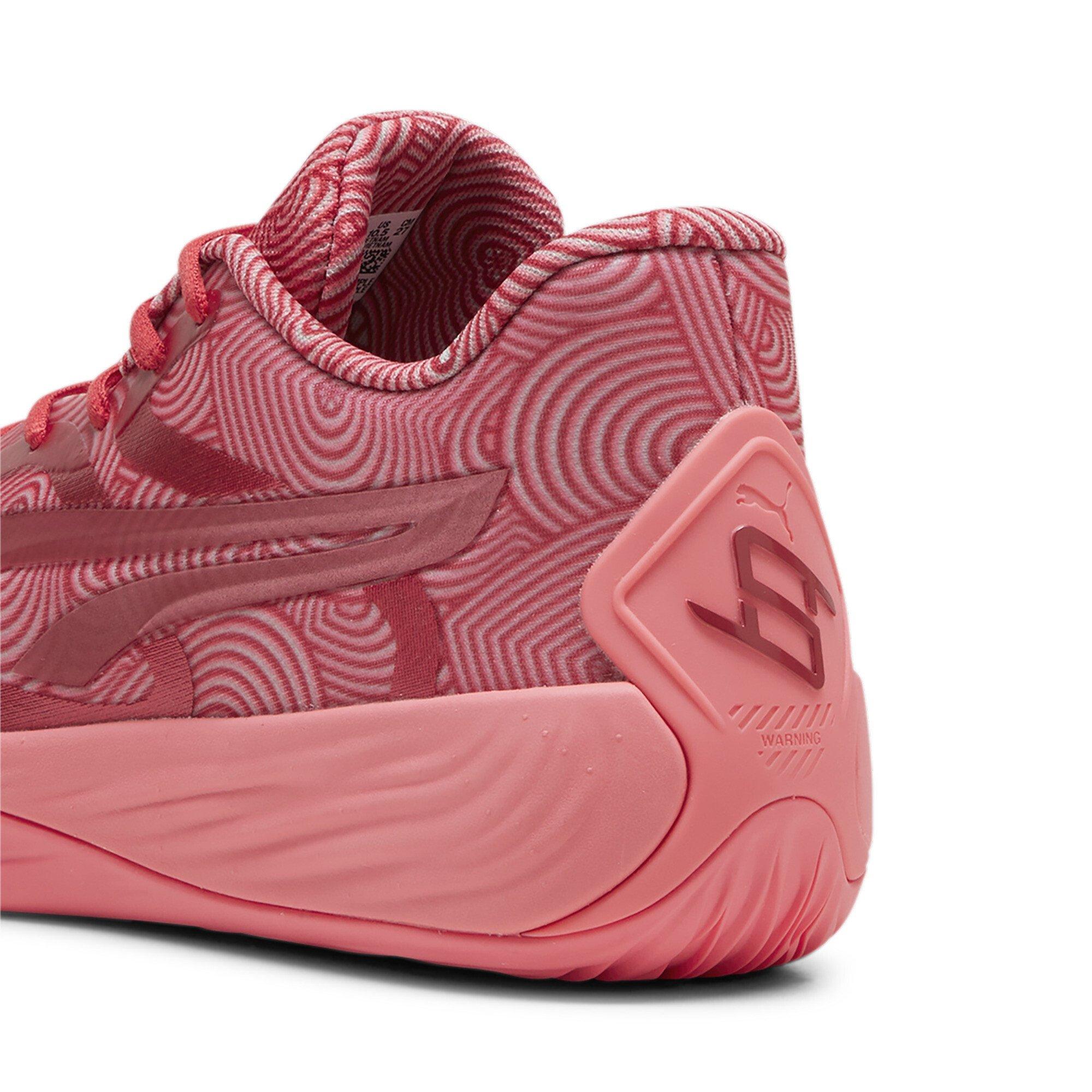 PUMA Stewie 2 "Passionfruit/Club Red" Women's Basketball Shoe - PASSIONFRUIT/RED Thumbnail View 6