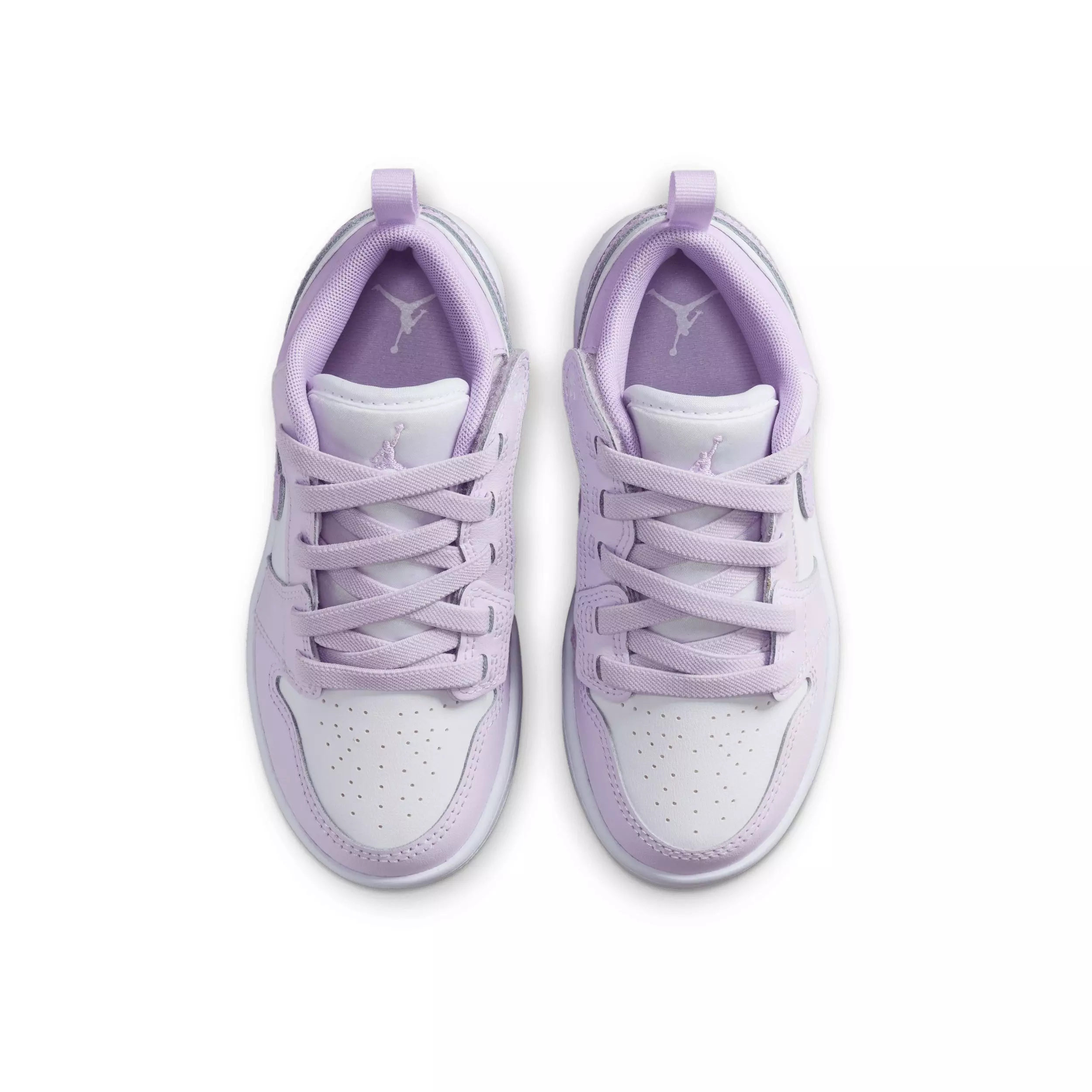 Jordan 1 Low Alt "Barely Grape/Violet Mist/White" Preschool Girls' Shoe - GRAPE/VIOLET/WHITE