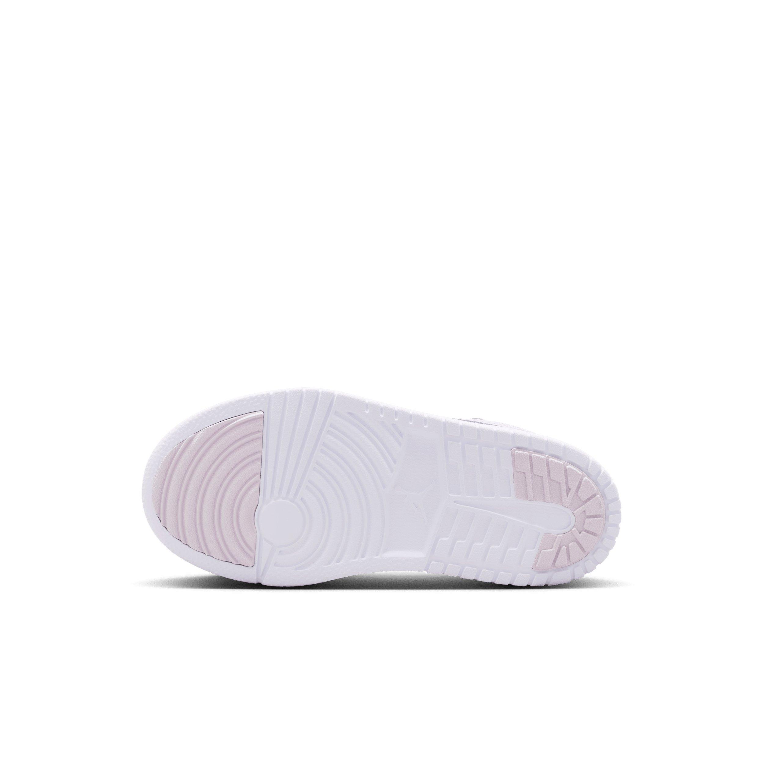 Jordan 1 Low Alt "Barely Grape/Violet Mist/White" Preschool Girls' Shoe - GRAPE/VIOLET/WHITE Thumbnail View 6