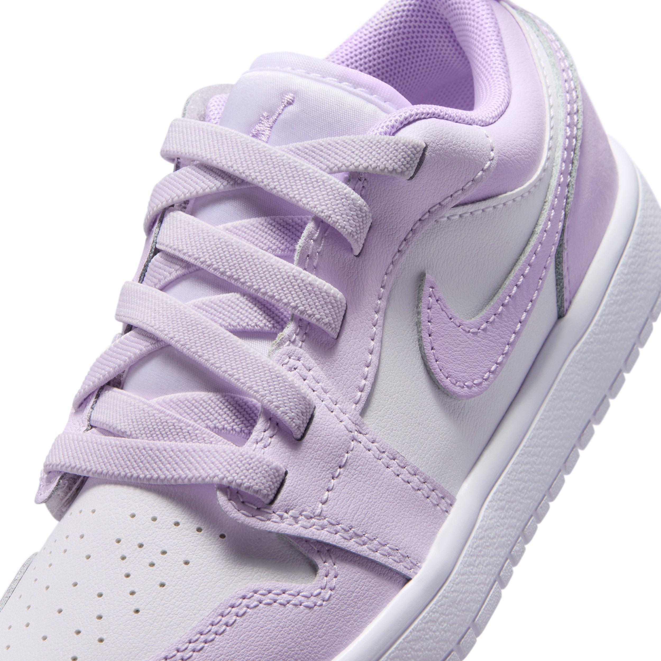 Jordan 1 Low Alt "Barely Grape/Violet Mist/White" Preschool Girls' Shoe - GRAPE/VIOLET/WHITE Thumbnail View 7