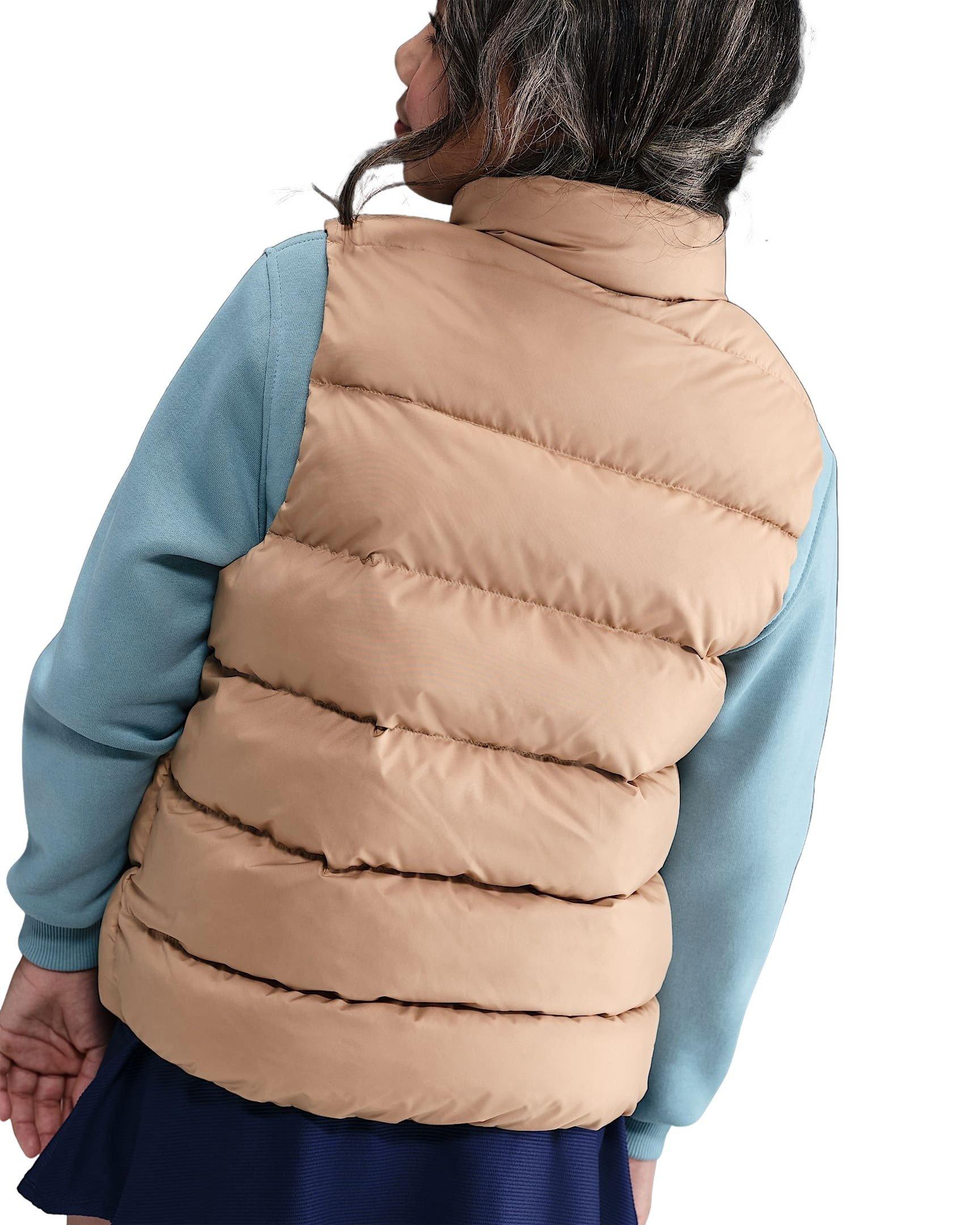 Nike Sportswear All Day Play Therma-FIT Loose-Fit Big Kids' Brown Puffer Vest